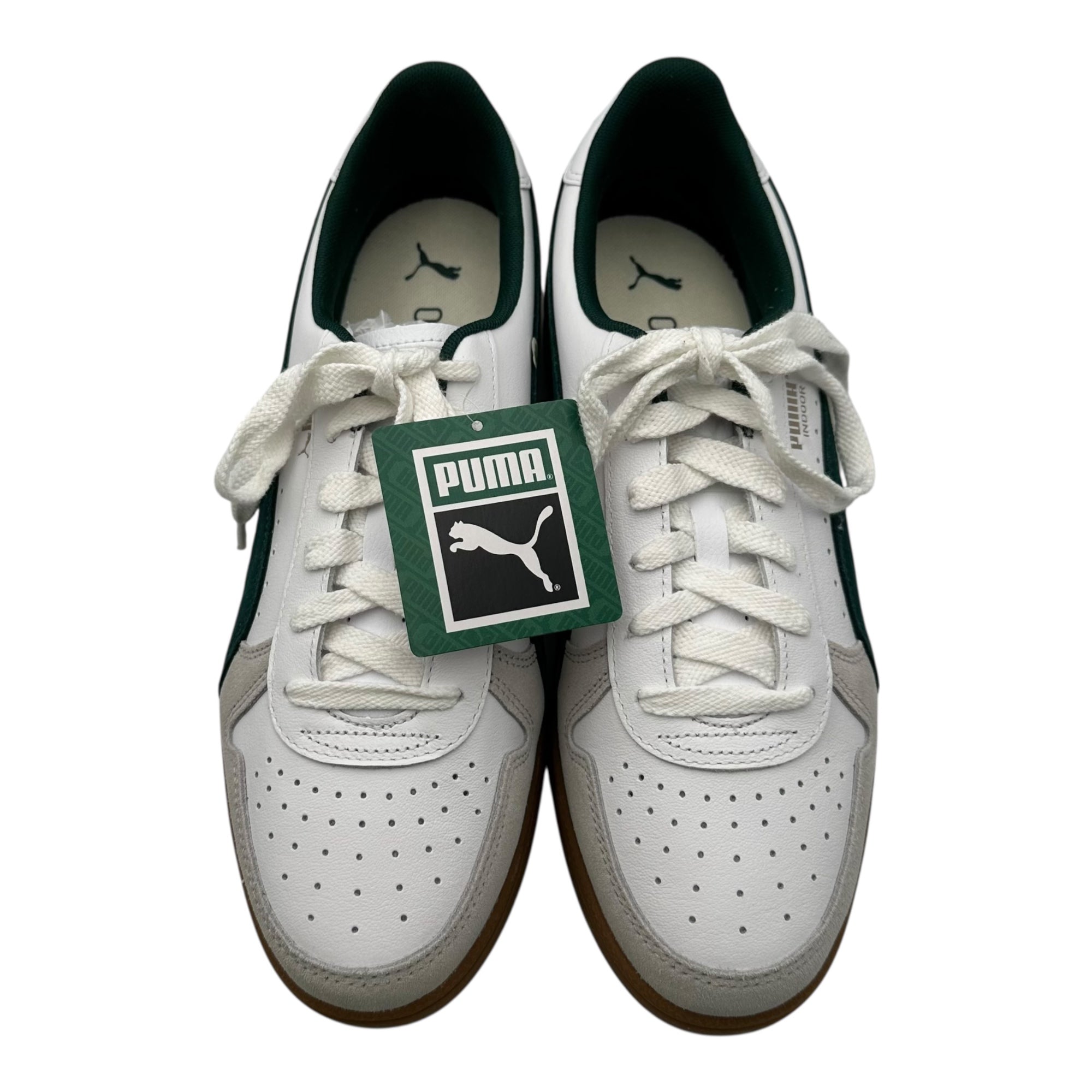 PUMA(プーマ) EXCLUSIVE INDOOR 限定 インドア ローカットスニーカー 401360-05 28.0cm ホワイト×グリーン