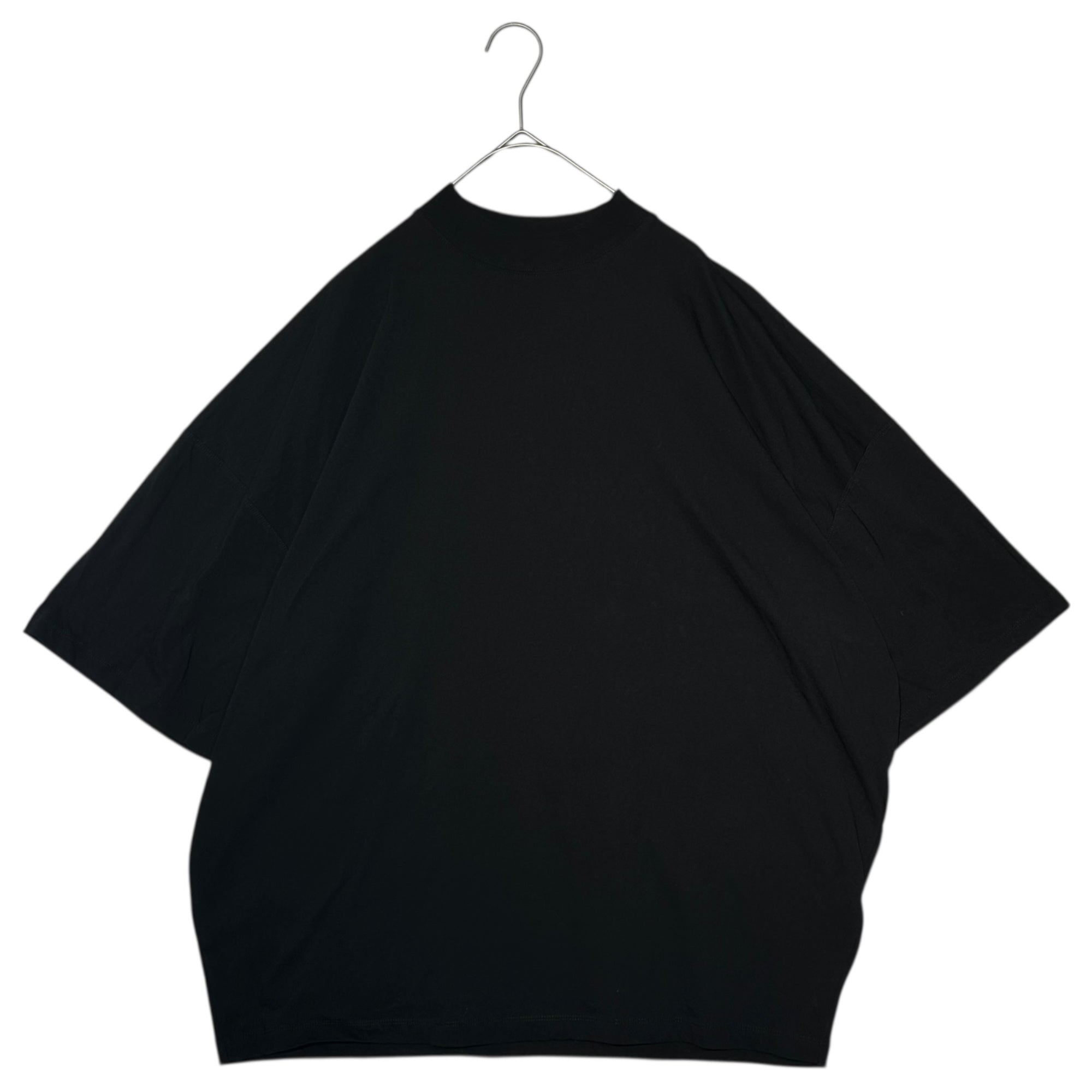 JIL SANDER(ジルサンダー) 21SS Oversized Mock Neck T-Shirt オーバーサイズ モックネック Tシャツ J21GC0005 J45084 S ブラック