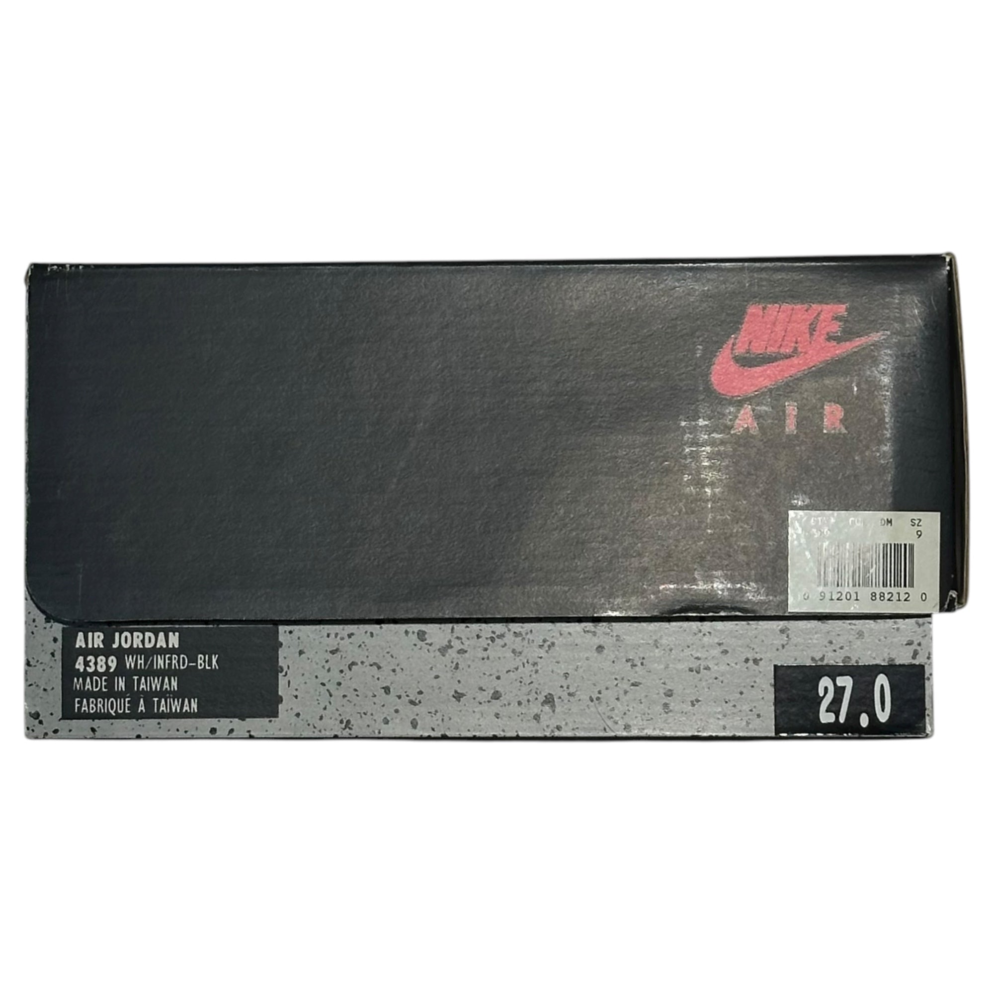 NIKE(ナイキ) 1991 Air Jordan 6 OG "Infrared" エアジョーダン 6 オリジナル 4389 27cm ホワイト×レッド 90's 90年代 ヴィンテージ スニーカー