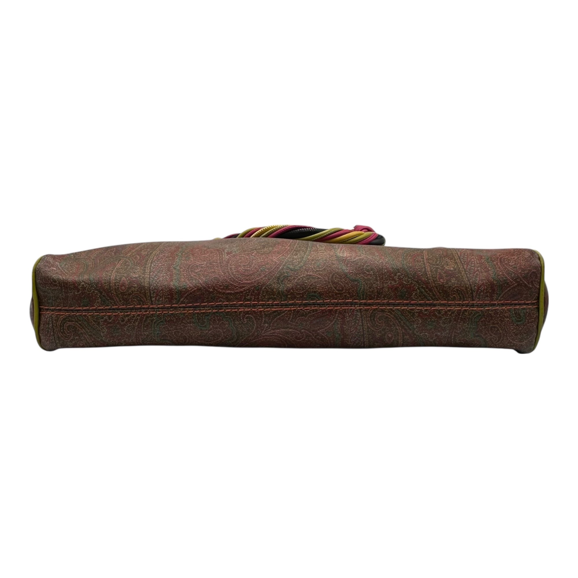ETRO(エトロ) Multi-Color Handle Paisley Tote Bag マルチカラーハンドル ペイズリー トート バッグ 1968-9233 ブラウン