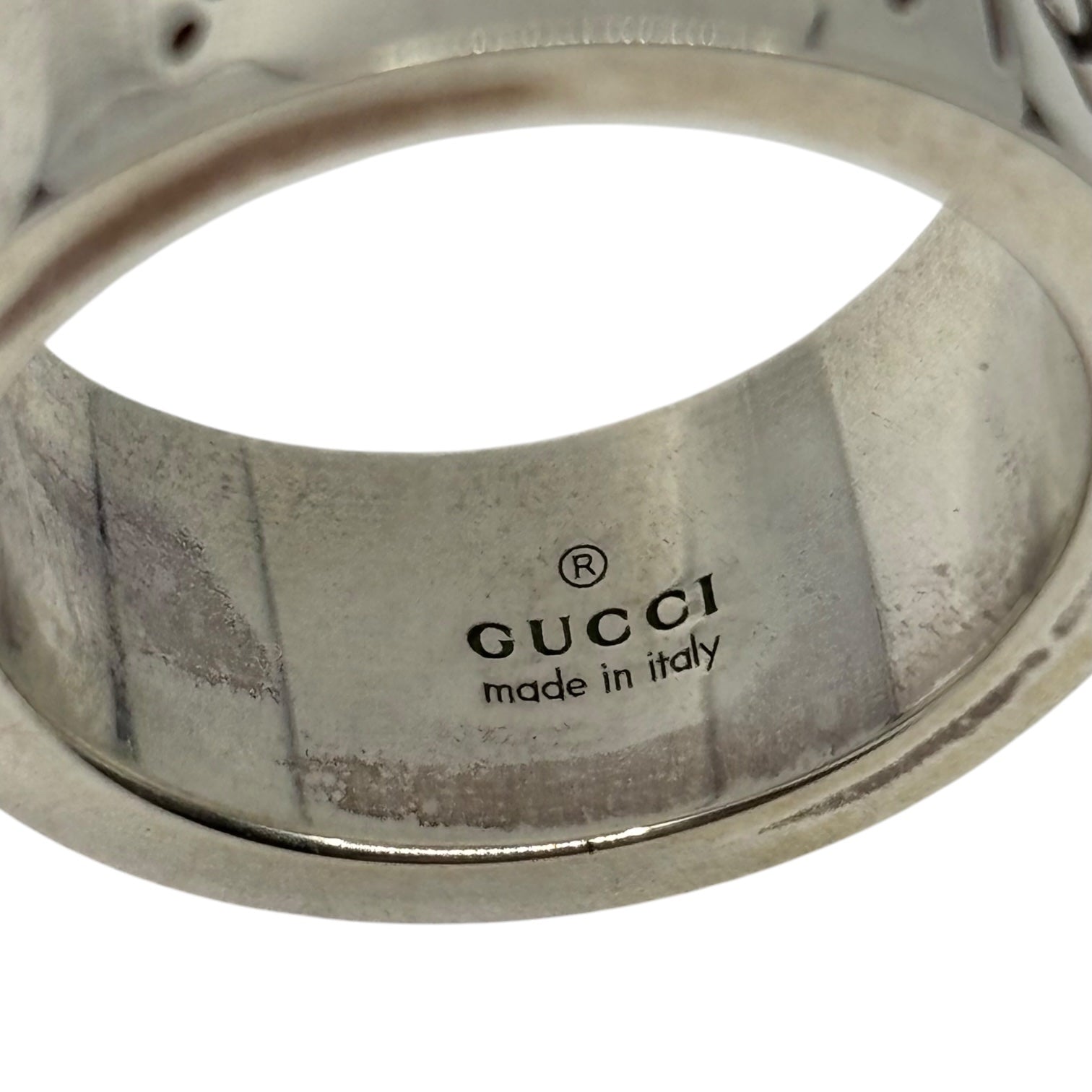 GUCCI(グッチ) GG ICON RING アイコン リング 指輪 シルバー 925 15(14号程度) シルバー ドクロ