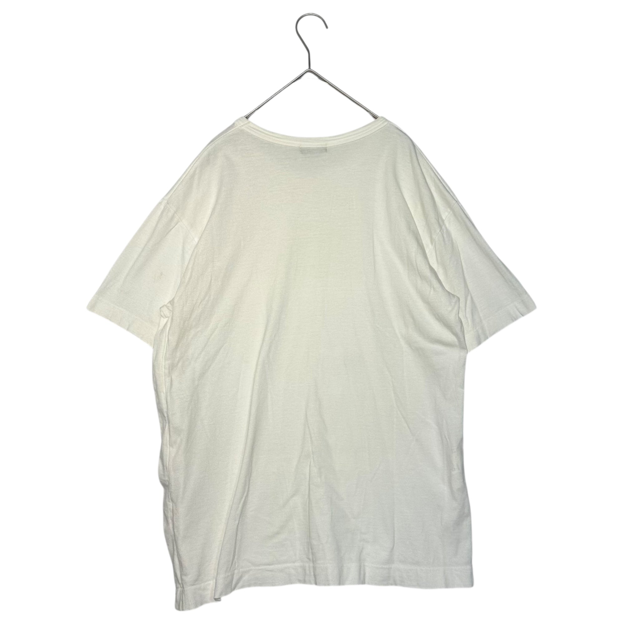COMME des GARCONS HOMME PLUS(コムデギャルソンオムプリュス) 99SS Frill Period Side Zip Cotton T-Shirt フリル期 サイドジップ コットン Tシャツ PT-100460 FREE ホワイト AD1998
