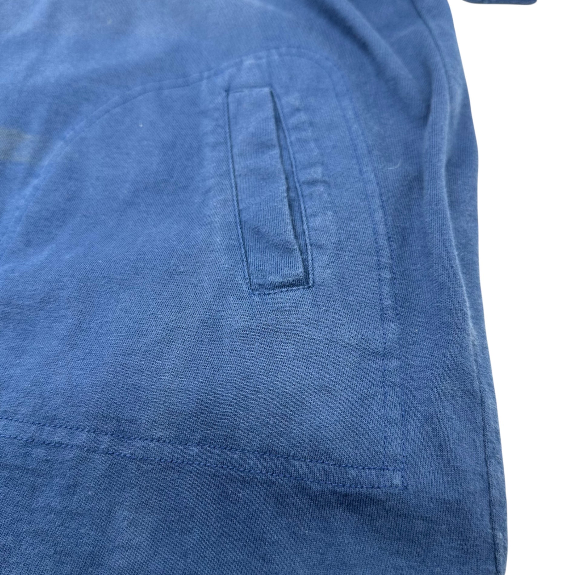 robe de chambre COMME des GARCONS(ローブドシャンブルコムデギャルソン) 03SS Side Pocket S/S T-Shirt 製品染め サイド ポケット 半袖 Tシャツ RI-T014 表記無(M程度) ブルー AD2002