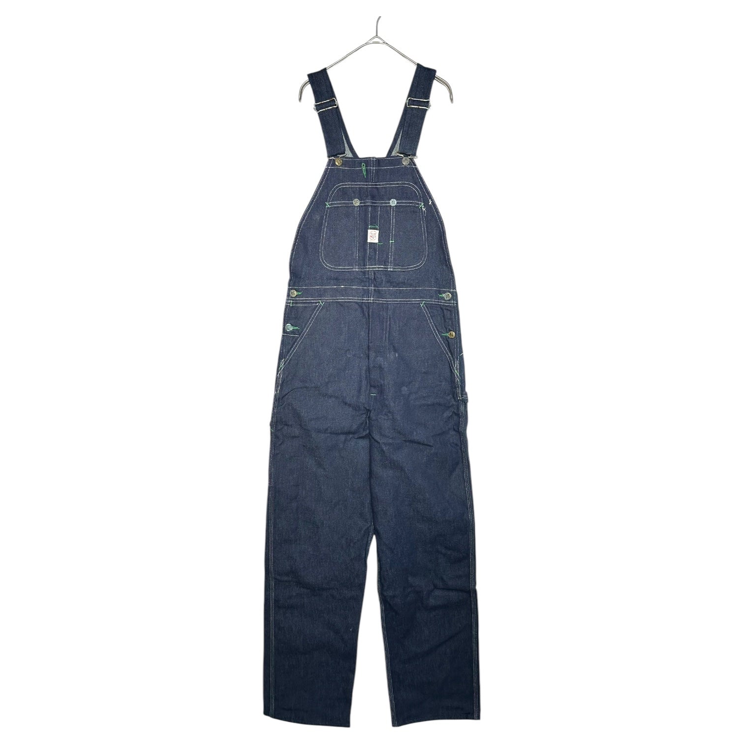 TUFNUT(タフナット) 50's~60's Vintage denim overalls ヴィンテージ デニム オーバーオール 1008.41 W32 L33 インディゴ 50年代~60年代 デッドストック