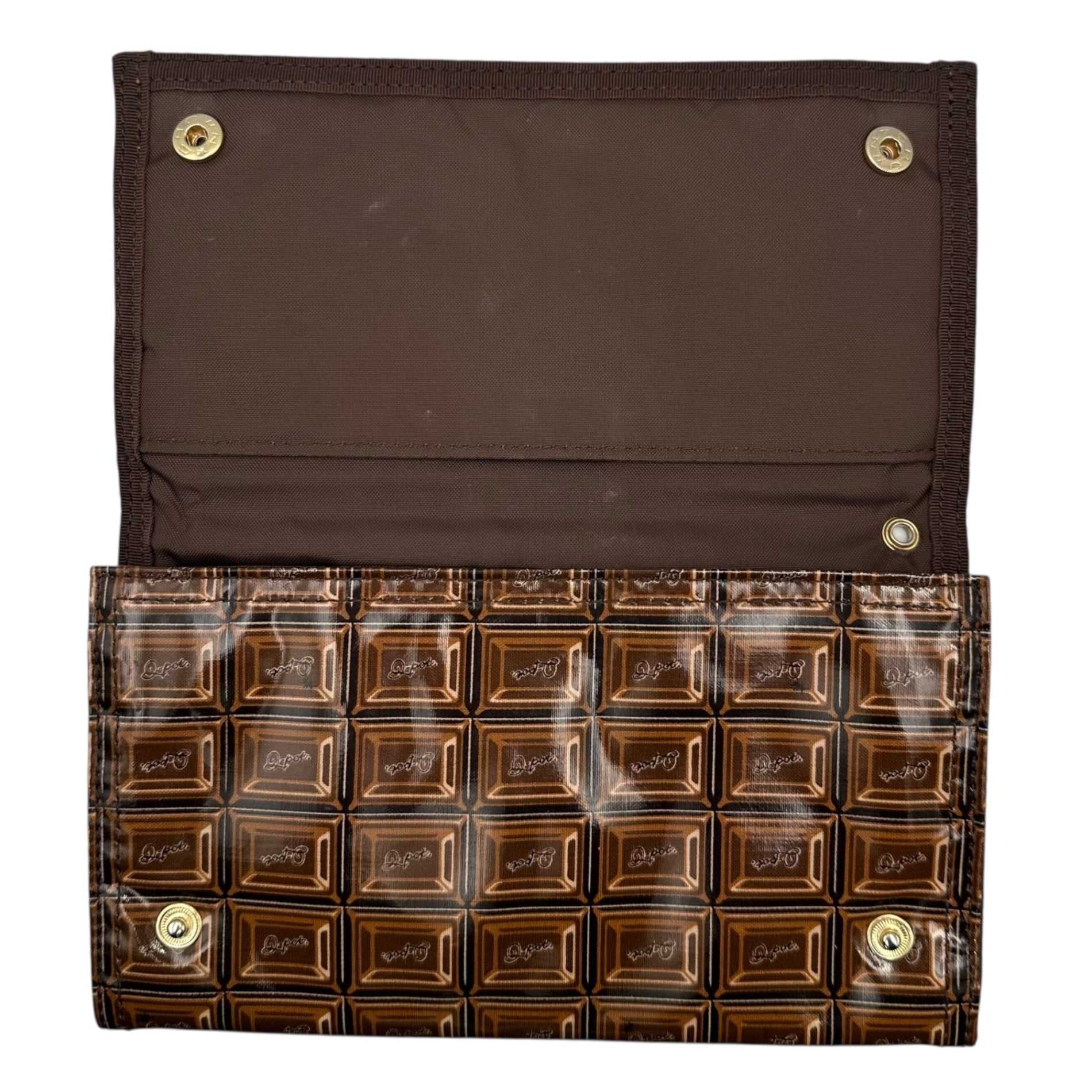 Q-POT(キューポット) Chocolate Tote & Shoulder Bag, Wallet, Ribbon Barrette, T-Shirt Set チョコレート トート ショルダー バッグ 財布 リボン バレッタ Tシャツ セット 5点セット