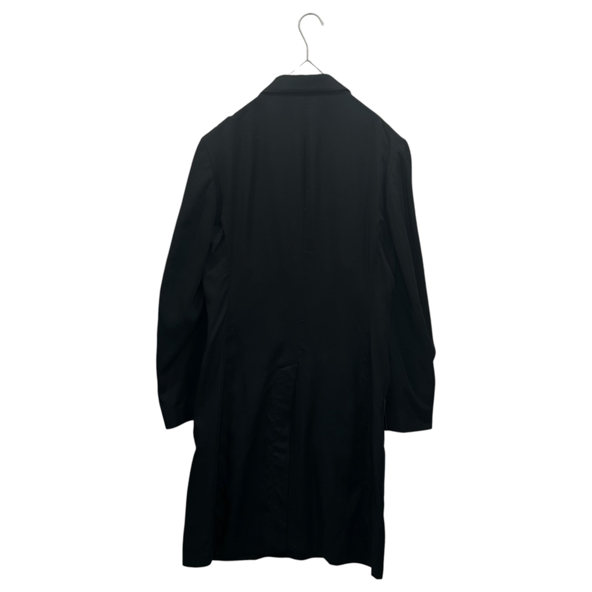REGULATION Yohji Yamamoto MEN (レギュレーションヨウジヤマモトメン) 20SS Tencel Gaba 3B Doctor Jacket テンセル ギャバ 3ボタン ドクター ジャケット HN-J03-240 1(S程度) ブラック