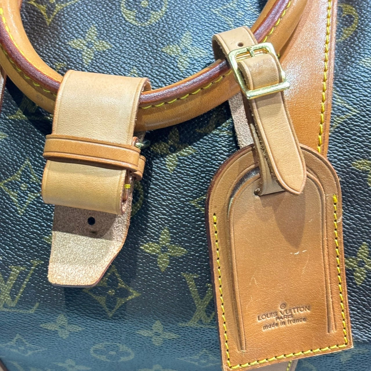 LOUIS VUITTON(ルイヴィトン) 80's keepall 50 キーポル 50 M41416 ブラウン モノグラム ボストンバッグ 旅行鞄 Vi881