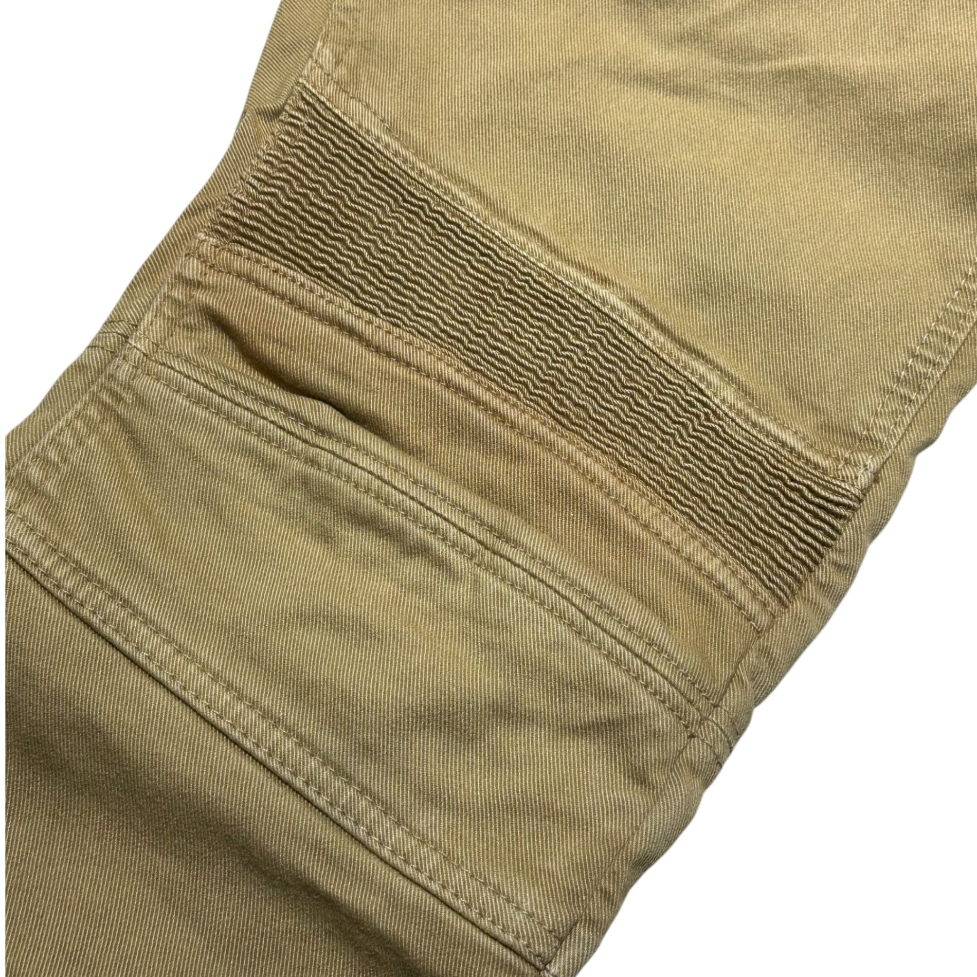 RALPH LAUREN BLACK LABEL(ラルフローレン ブラック レーベル) Biker Denim Pants バイカー デニム パンツ W32 ベージュ 品質表示タグ切取 廃番ライン