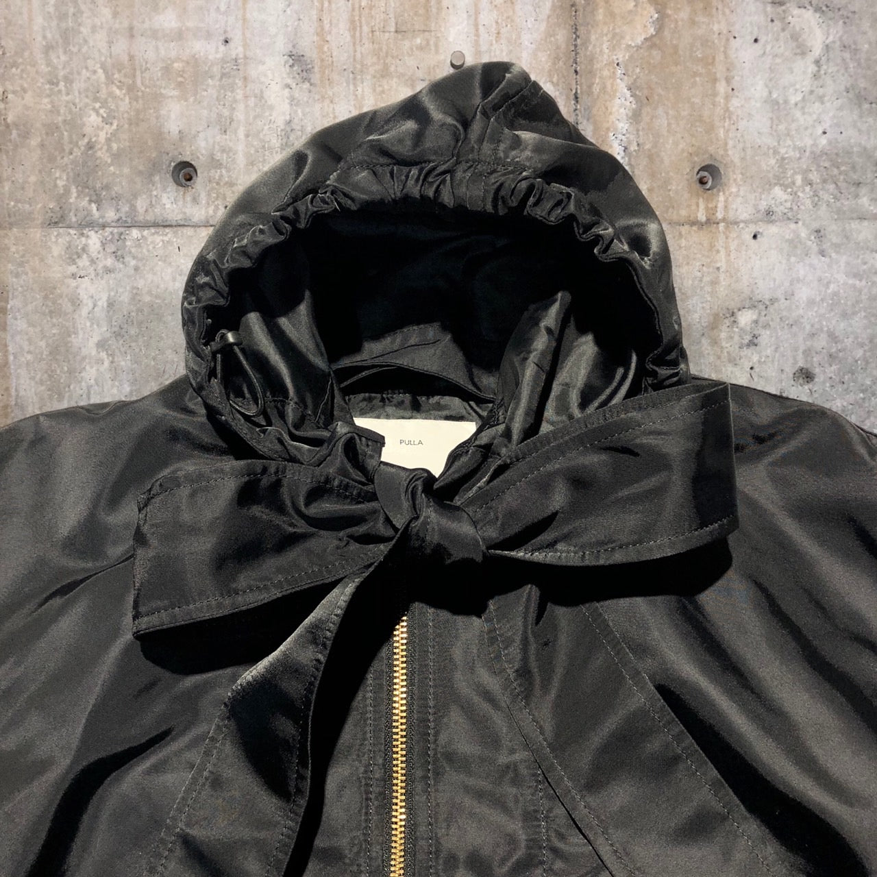 TOGA PULLA(トーガプルラ) 20AW Nylon Twill Blouson/MA-1 ジャケット TP02-FC235 38(Mサイズ程度) ブラック