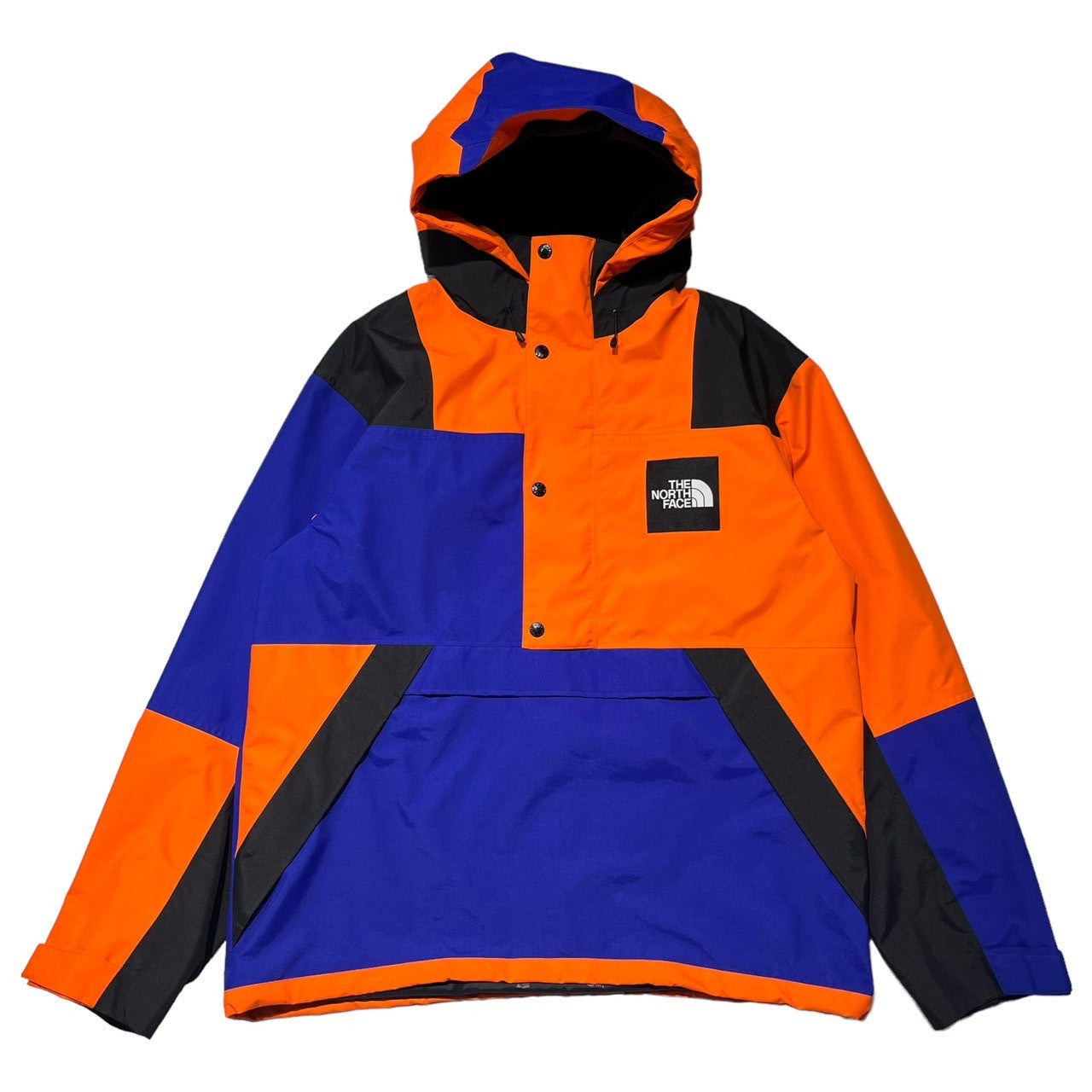THE NORTH FACE(ノースフェイス) RAGE GTX SHELL PULLOVER レイジ ジーティーエックス シェル プルオーバー NP11962 XL ブルー×オレンジ マウンテンパーカー ジャケット アウトドア
