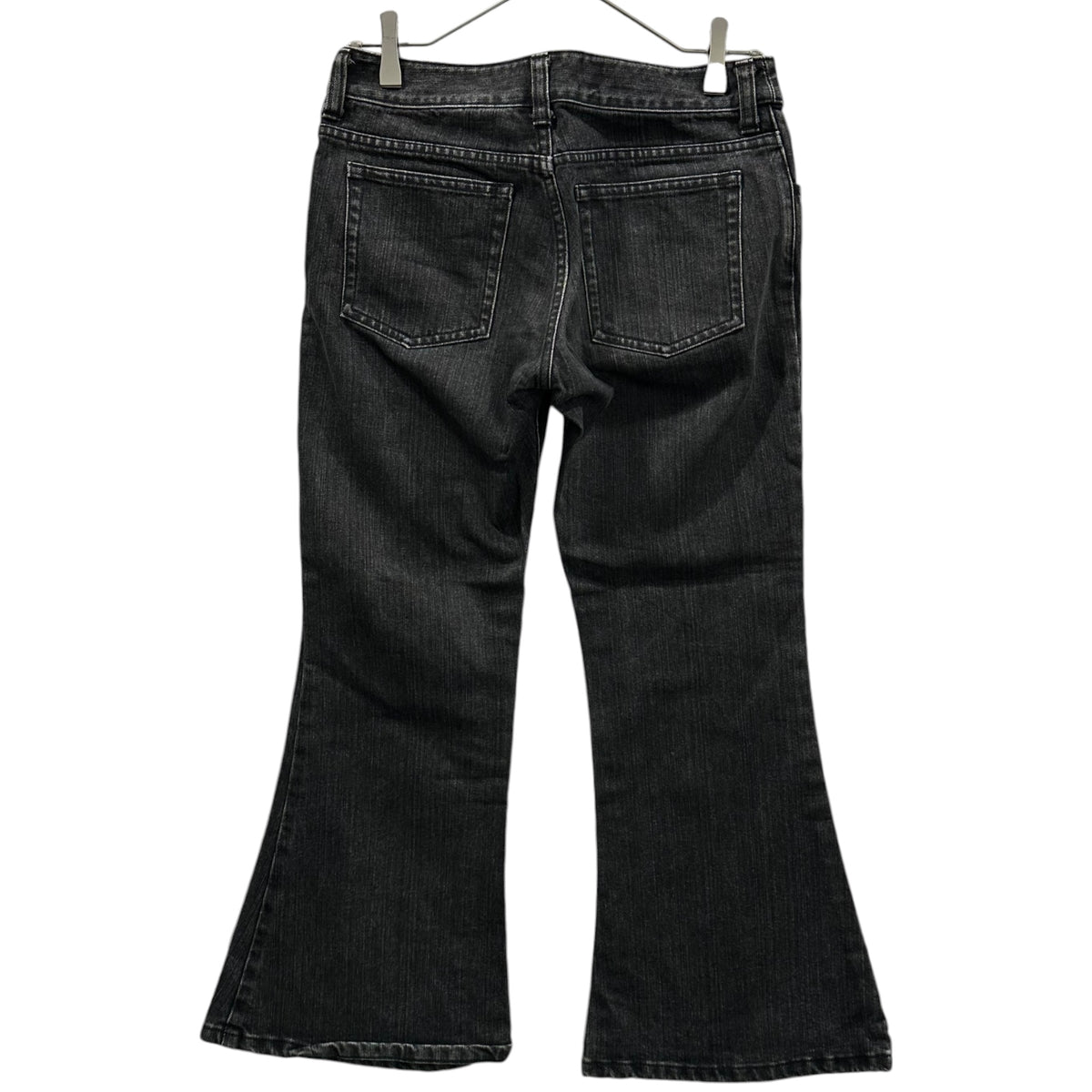 JUNYA WATANABE COMME des GARCONS(ジュンヤワタナベコムデギャルソン) Washed Flare Denim Pants ウォッシュ加工 フレア デニム パンツ 表記消(S程度) グレー