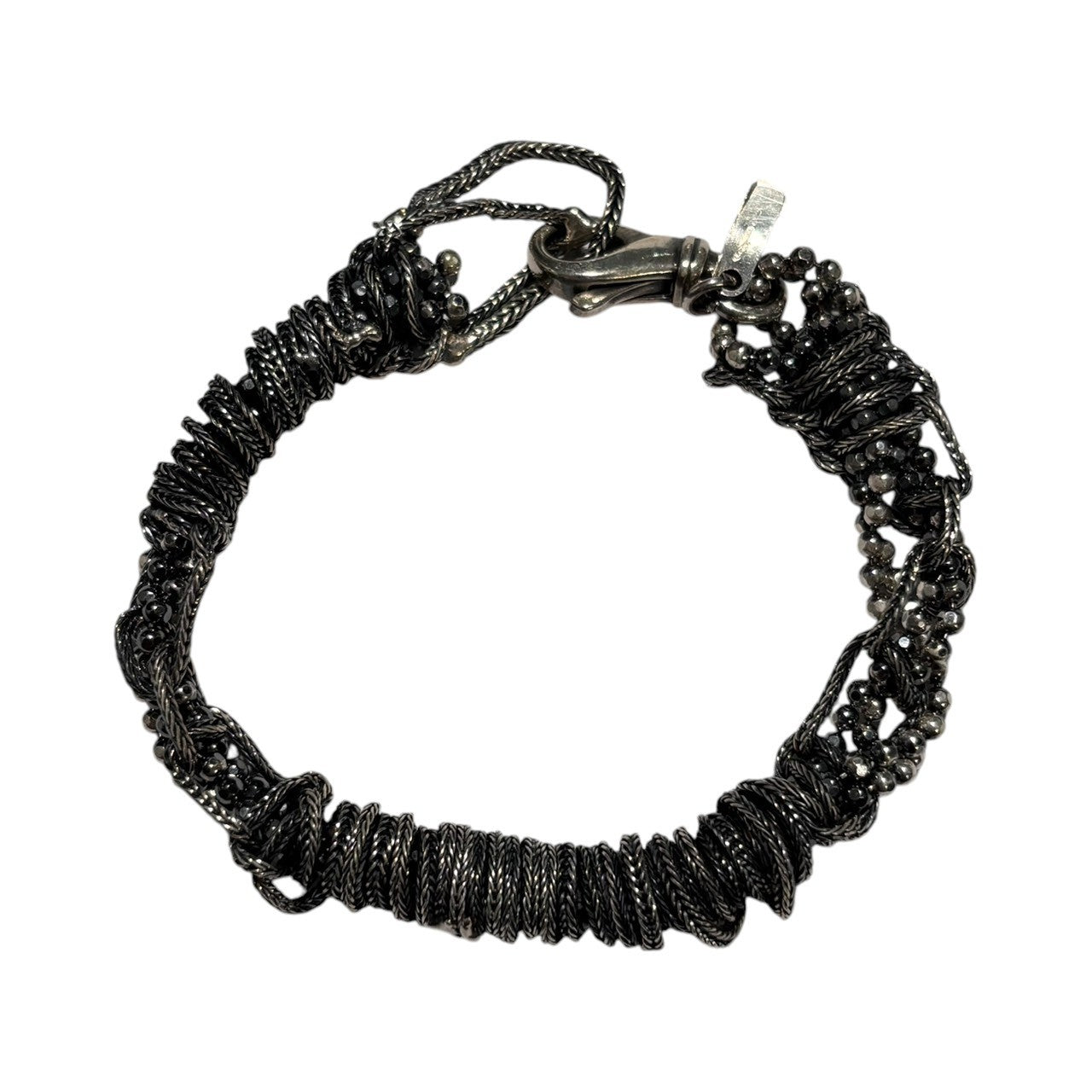 Emanuele Bicocchi(エマヌエーレビコッキ) 925 Silver Chimera Chain Bracelet シルバー キメラ チェーン ブレスレット シルバー