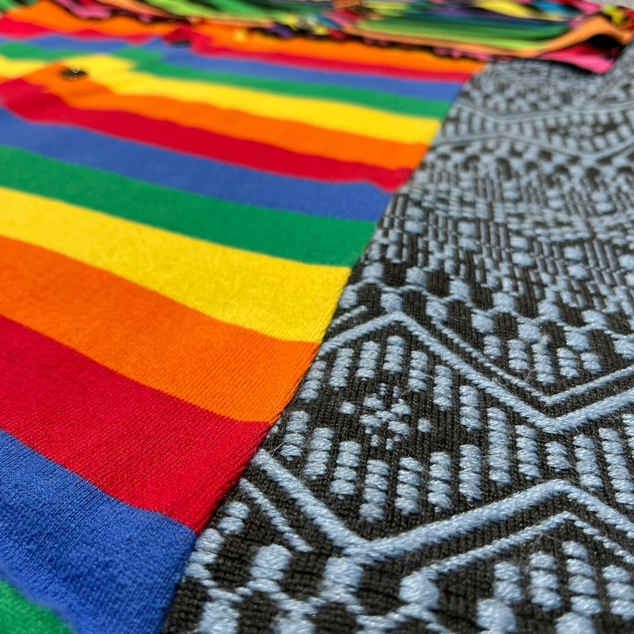 COMME des GARCONS HOMME PLUS(コムデギャルソンオムプリュス) 20AW切替ボーダーカーディガン PF-T006 S ミックス AD2020 Color Resistance期