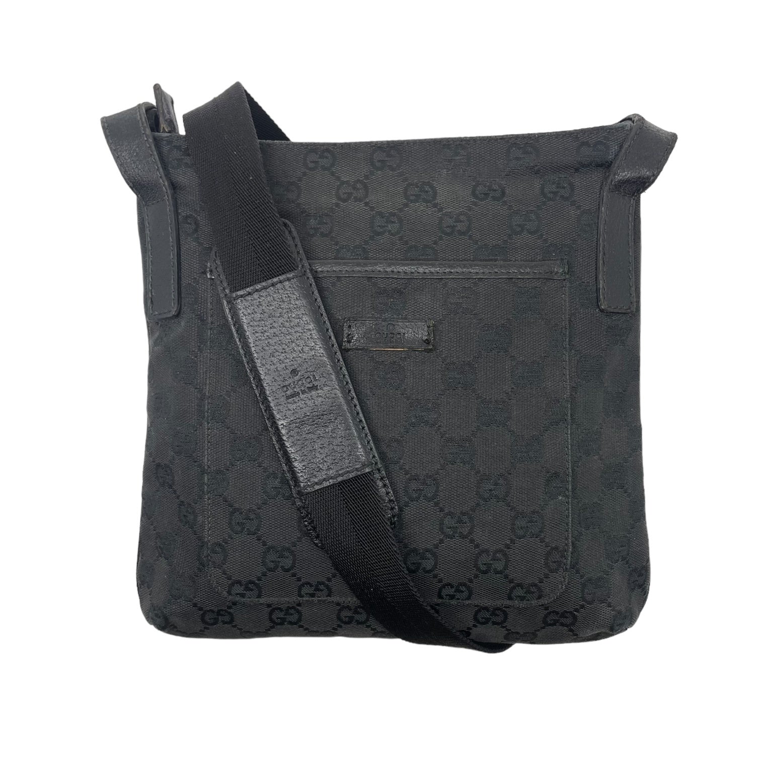 GUCCI(グッチ) GG スプリーム キャンパス ショルダーバッグ 122793-467891 ブラック