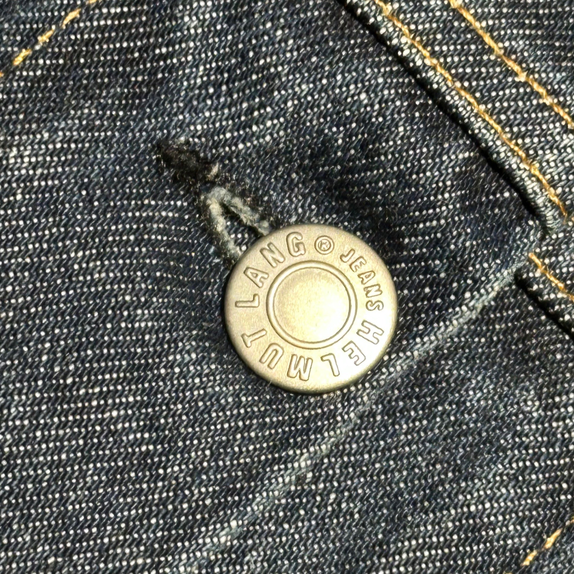 HELMUT LANG(ヘルムートラング) 1999 TYPE 3 DENIM TRACKER JACKET 本人期 デニム トラッカー ジャケット 38 インディゴ 90's 90年代 アーカイブ