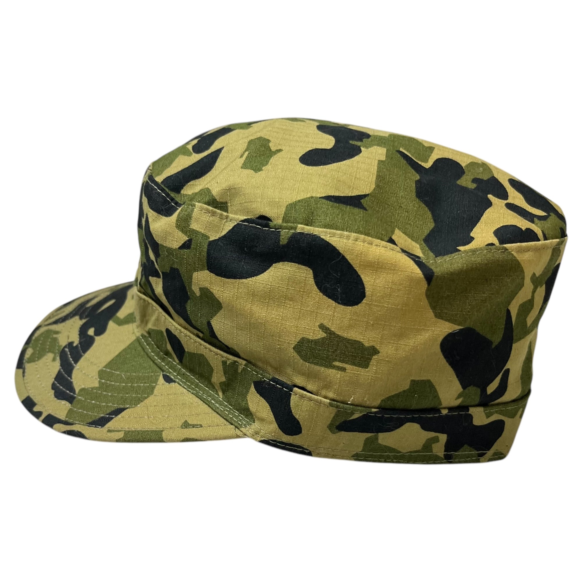 A BATHING APE(アベイシングエイプ) 90's Early camouflage work cap 初期 カモフラ ワークキャップ 90年代 M カーキ