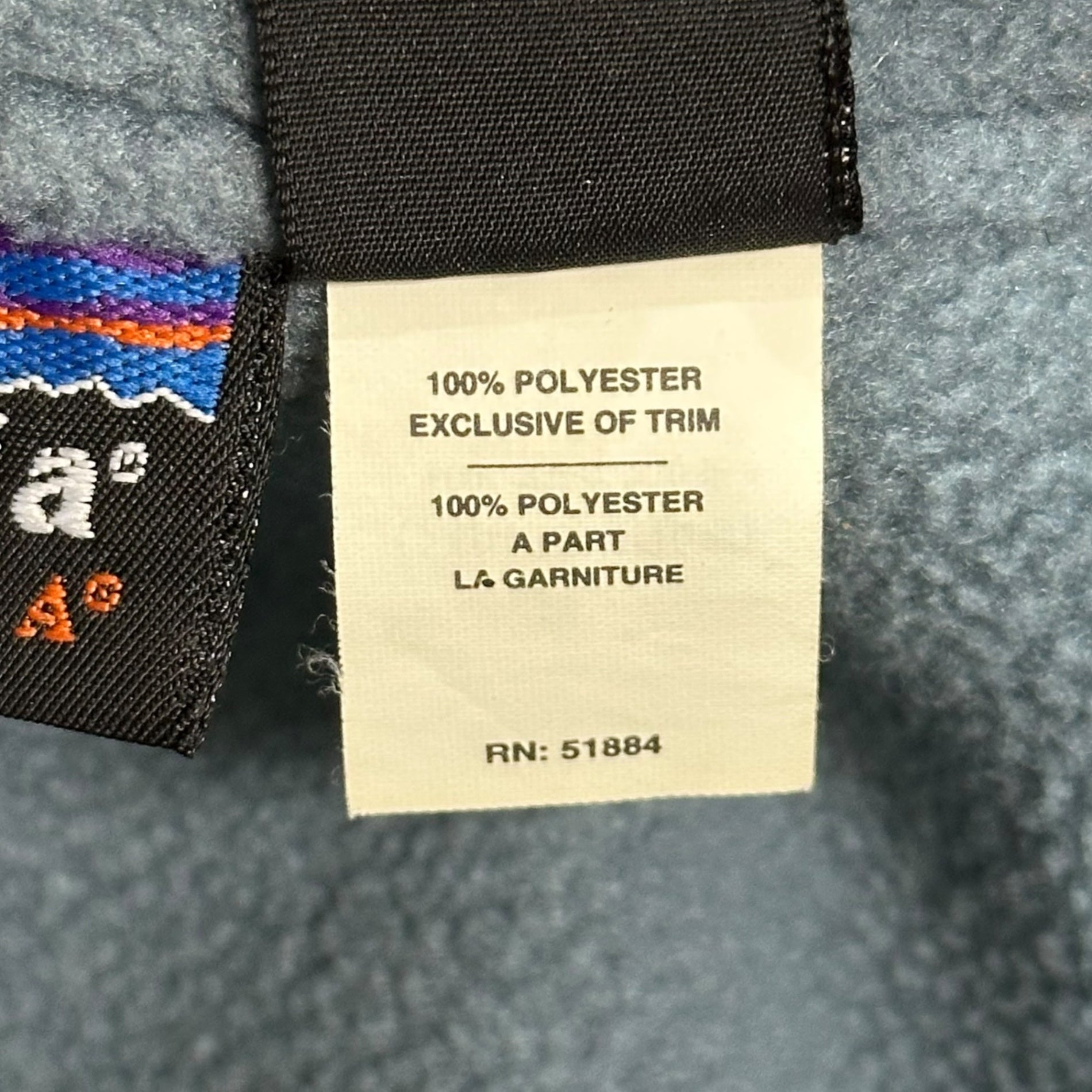 Patagonia(パタゴニア) 2001AW SYNCHILLA Half-Zip Fleece Pullover Jacketシンチラ ハーフジップ フリース プルオーバー ジャケット 25725 M ブルーグレー 00's ヴィンテージ