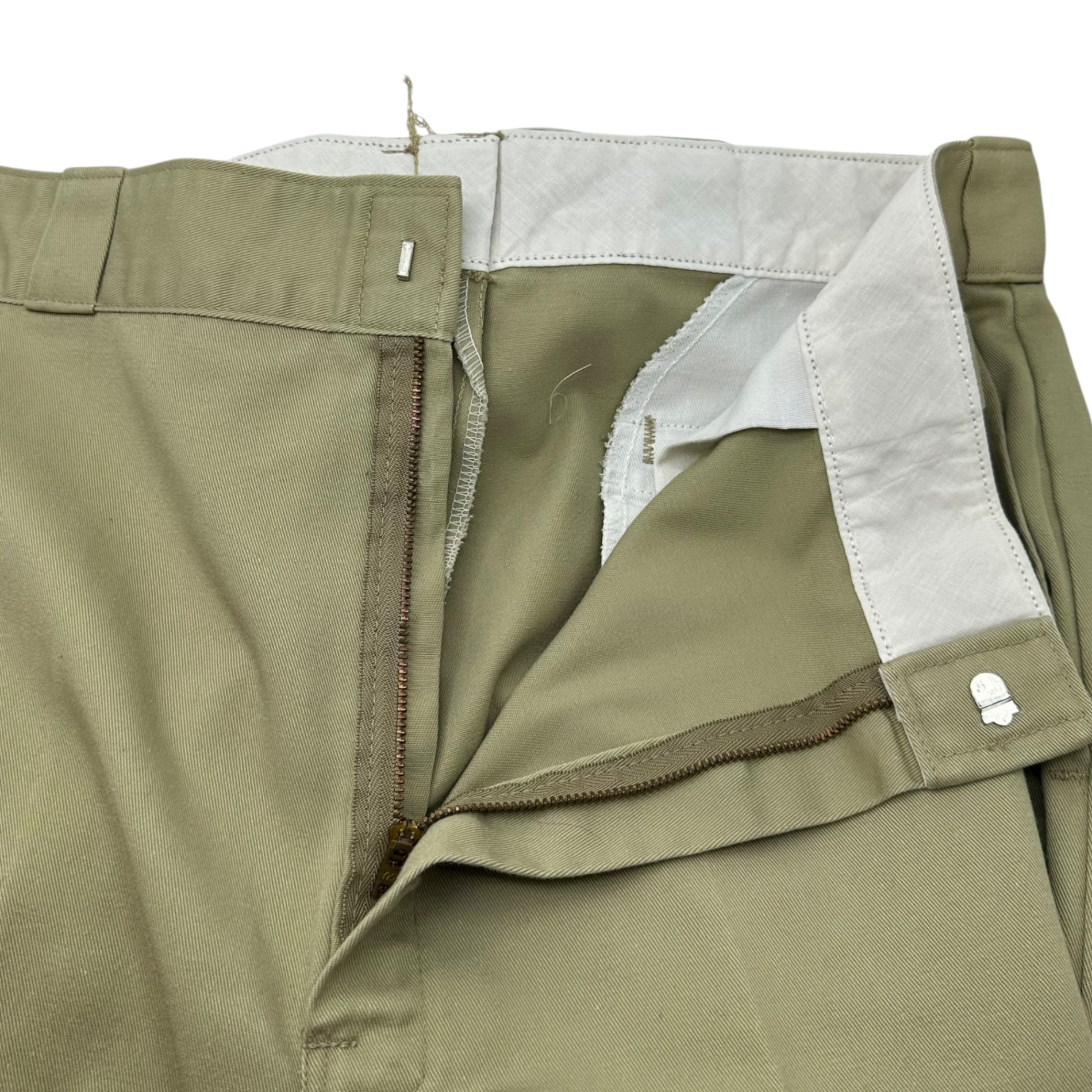 L.L.BEAN(エルエルビーン) 70's~80's USA made Chino Trousers チノ トラウザー SB883A 表記無(W37.5程度) ベージュ 70年代~80年代 ヴィンテージ 古着 パンツ チノパン