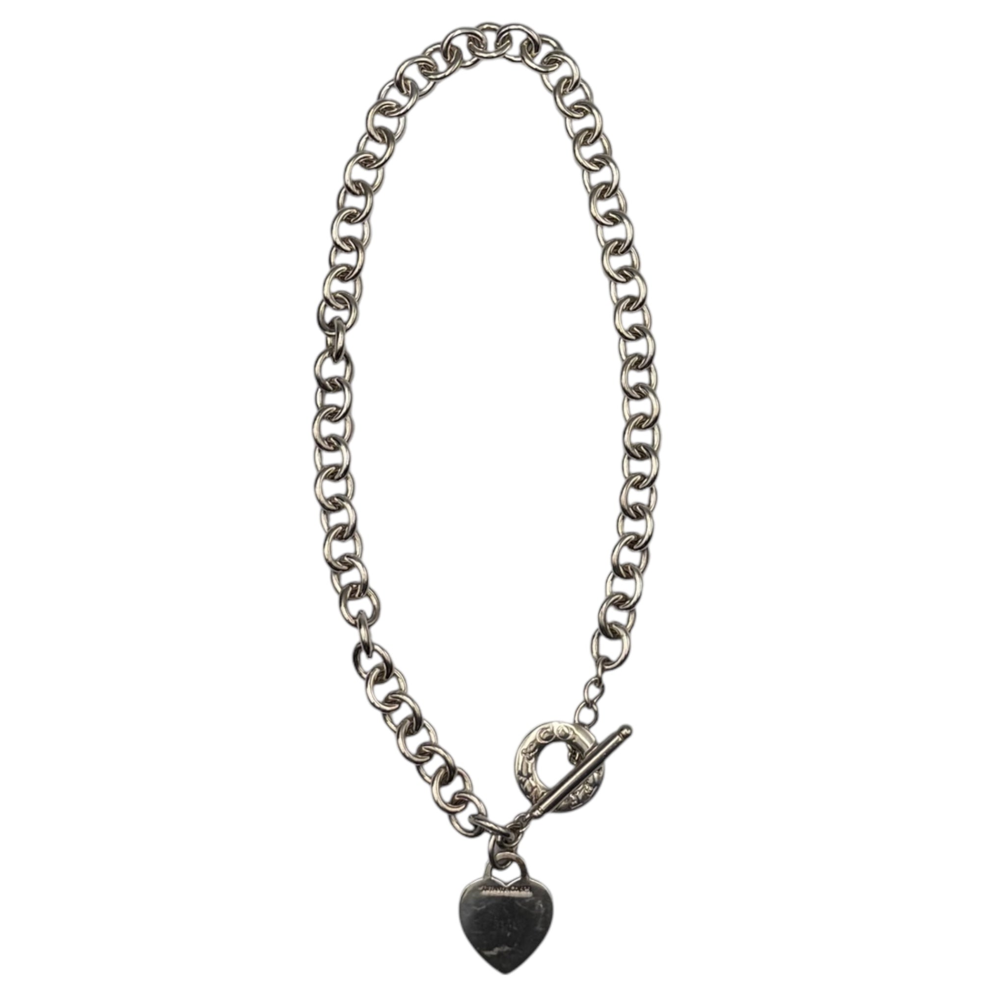 TIFFANY & CO.(ティファニー) Toggle Chain Heart Necklace トグル チェーン ハート ネックレス シルバー