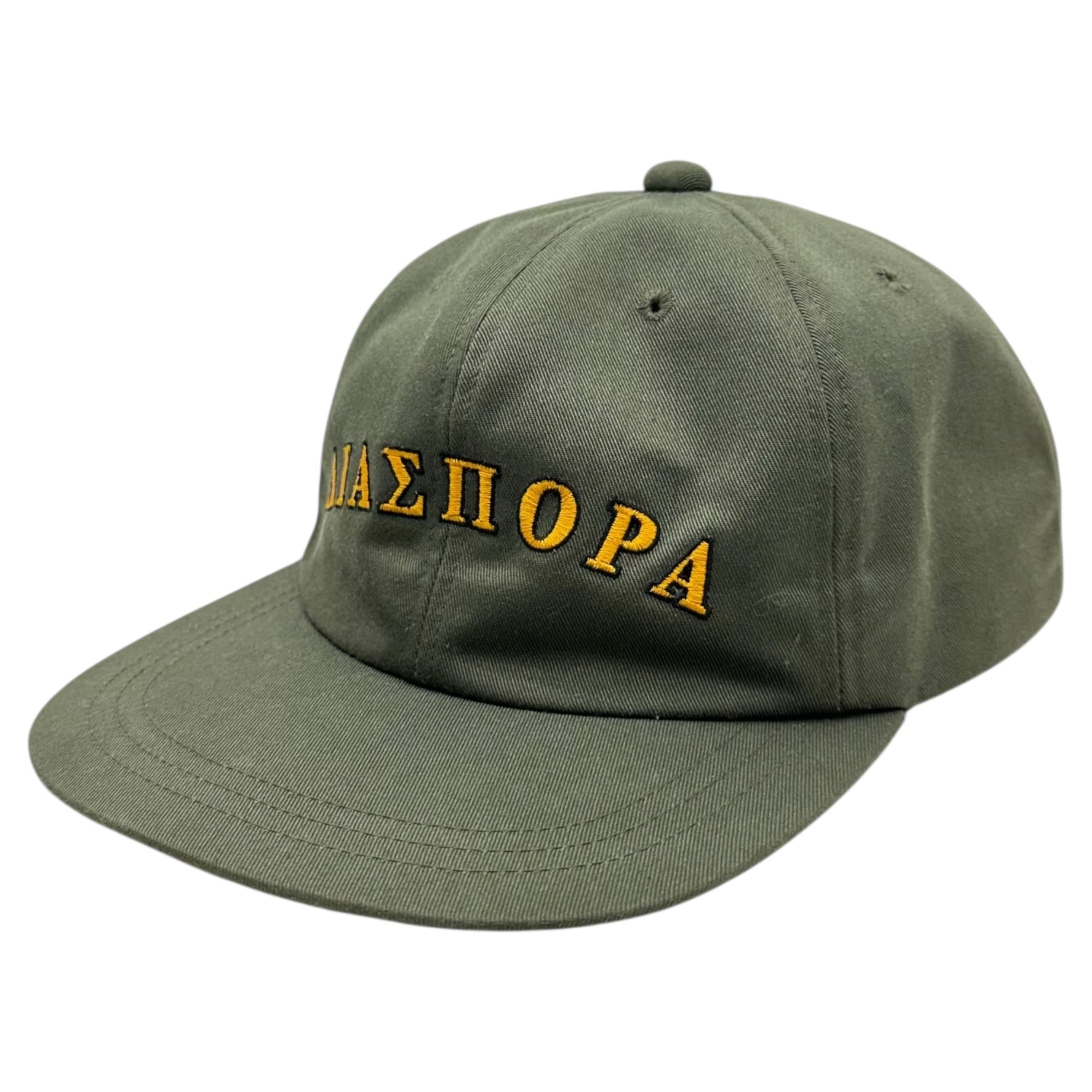 Diaspora Skateboards(ディアスポラ スケートボーダーズ) LOGO CAP ロゴ キャップ 23SS-DSP-HG03 カーキ