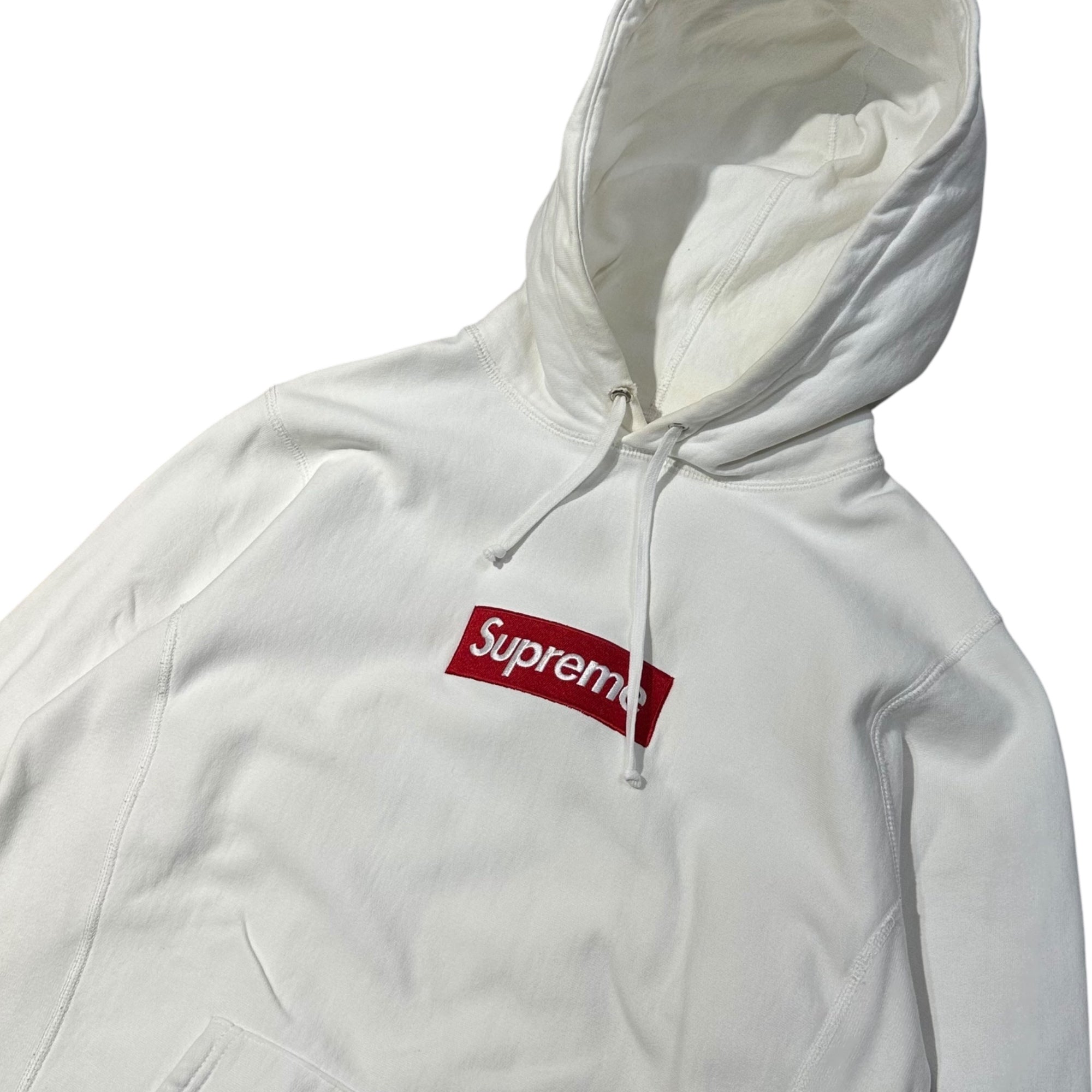 SUPREME(シュプリーム) Box Logo Crewneck ボックス ロゴ クルーネック S ネイビー×レッド