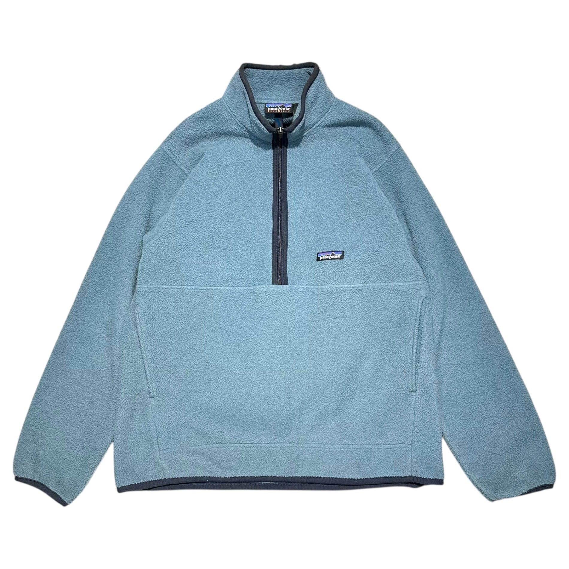 Patagonia(パタゴニア) 2001AW SYNCHILLA Half-Zip Fleece Pullover Jacketシンチラ ハーフジップ フリース プルオーバー ジャケット 25725 M ブルーグレー 00's ヴィンテージ
