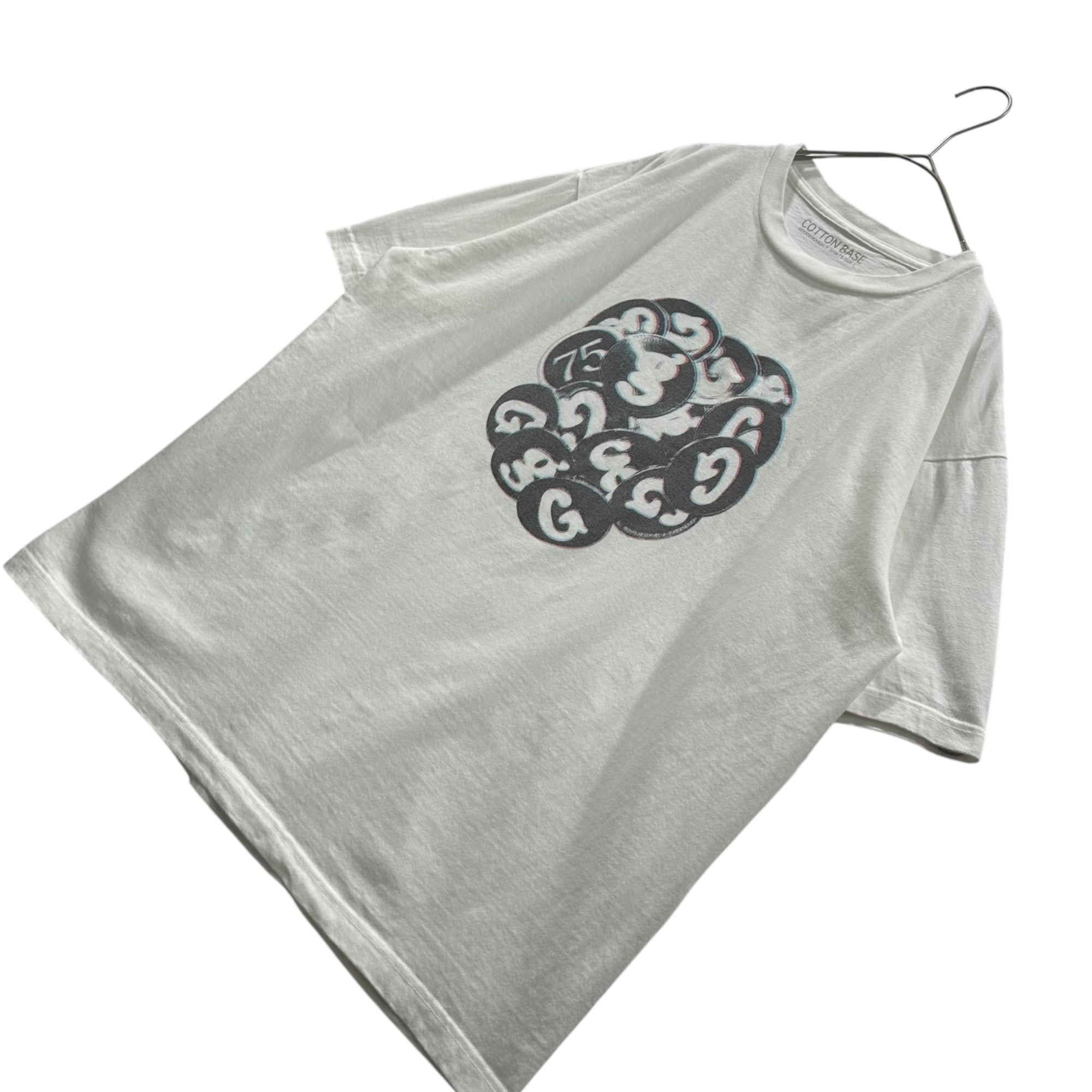 GOODENOUGH(グッドイナフ) 00's cotton base Ball Graphic S/S T-Shirt ボール グラフィック 半袖 Tシャツ L ホワイト