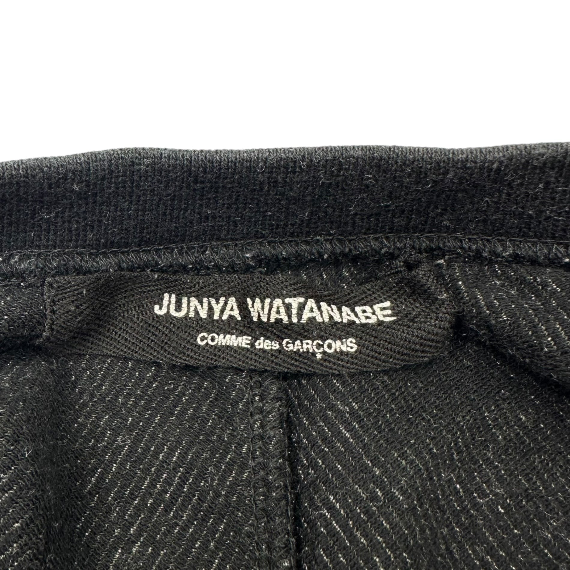COMME des GARCONS JUNYA WATANABE(コムデギャルソンジュンヤワタナベ) 05AW Deformed cotton poly long sleeve cut and sew 変形 コットン ポリ 長袖 カットソー JP-T005 FREE ブラック AD2005