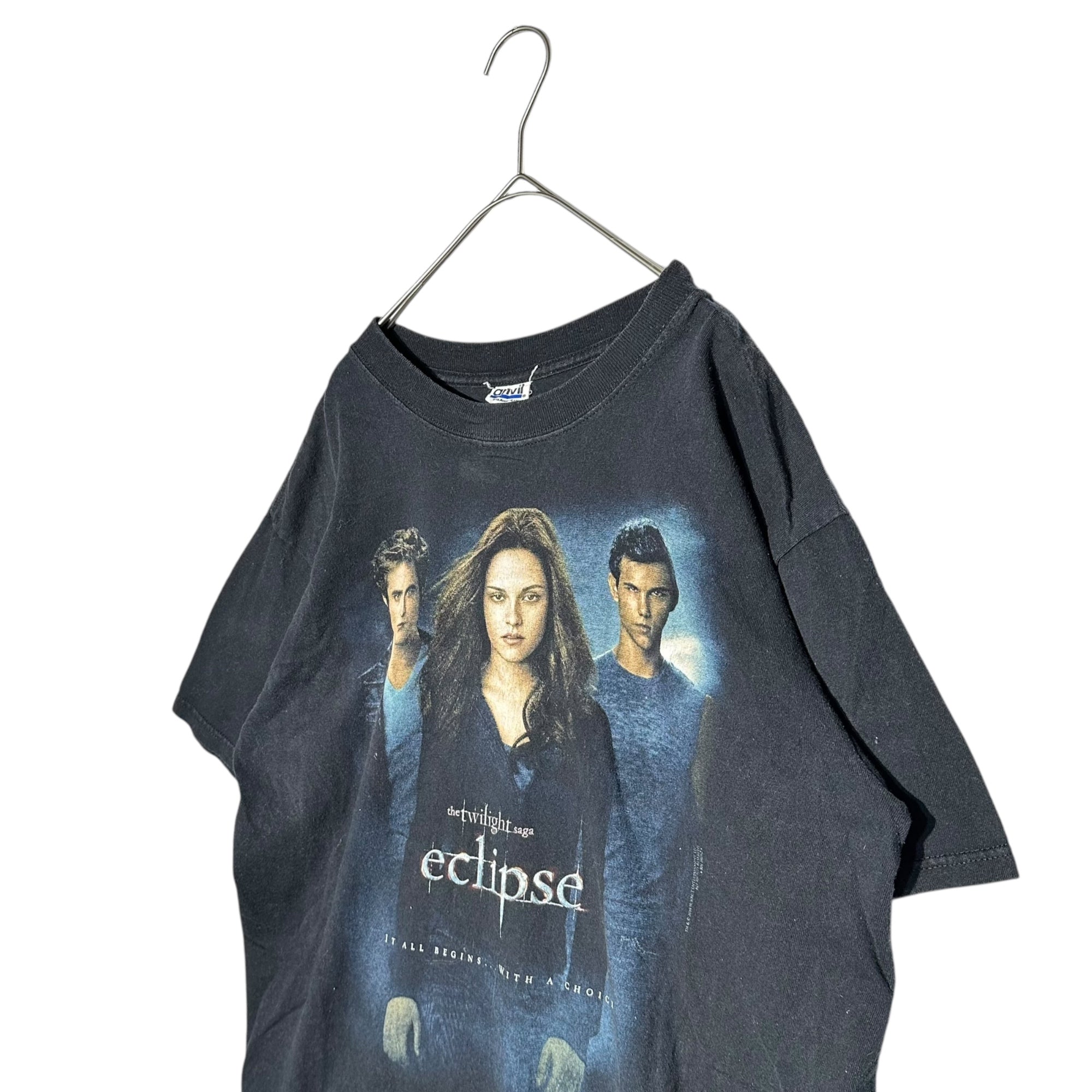 anvil(アンビル) The Twilight Saga Eclipse 2010 Movie Tee エクリプス トワイライト サーガ ムービー Tシャツ L ブラック 映画
