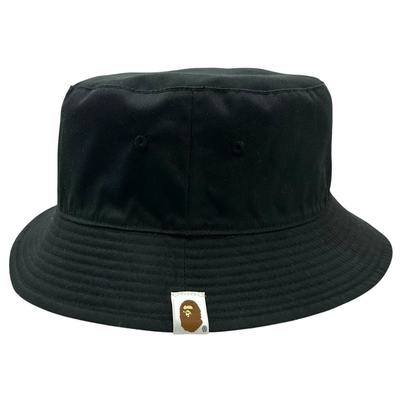 A BATHING APE(アベイシングエイプ) Logo Python Pattern Reversible Bucket Hat ロゴ パイソン柄 リバーシブル バケット ハット 001HTI801001M グレー×ブラック