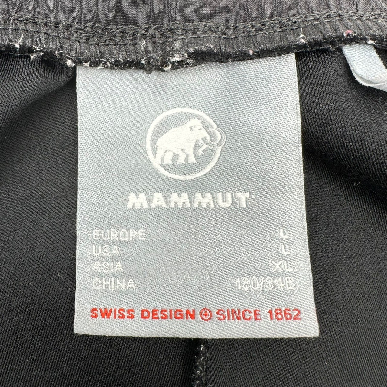 MAMMUT(マムート) Dyno Light Hybrid Pants AF Men ダイノ ライト ハイブリッド パンツ 1022-01630 XL ブラック アウトドア 登山 ジョガー