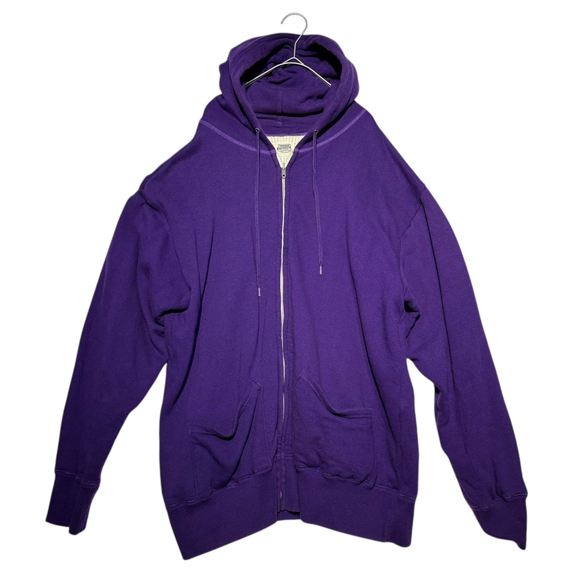 TENDERLOIN(テンダーロイン) T-PARKA ZIP LINING THERMAL ジップパーカー 裏地 サーマル L パープル