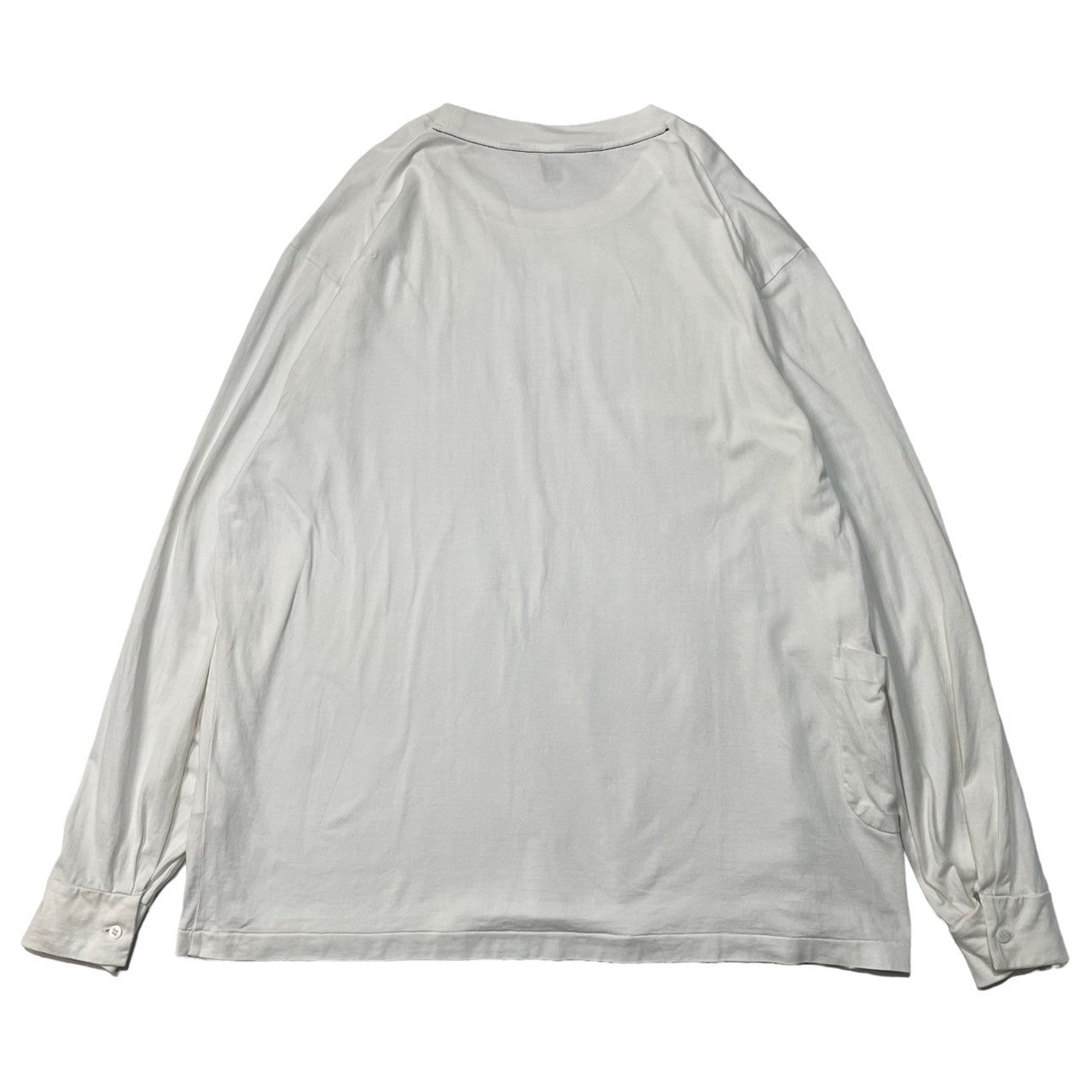 SUNSEA(サンシー) 21SS Shirt Long T-shirt シャツ ロングTシャツ ロンT 21S02 SIZE 3(L) ホワイト