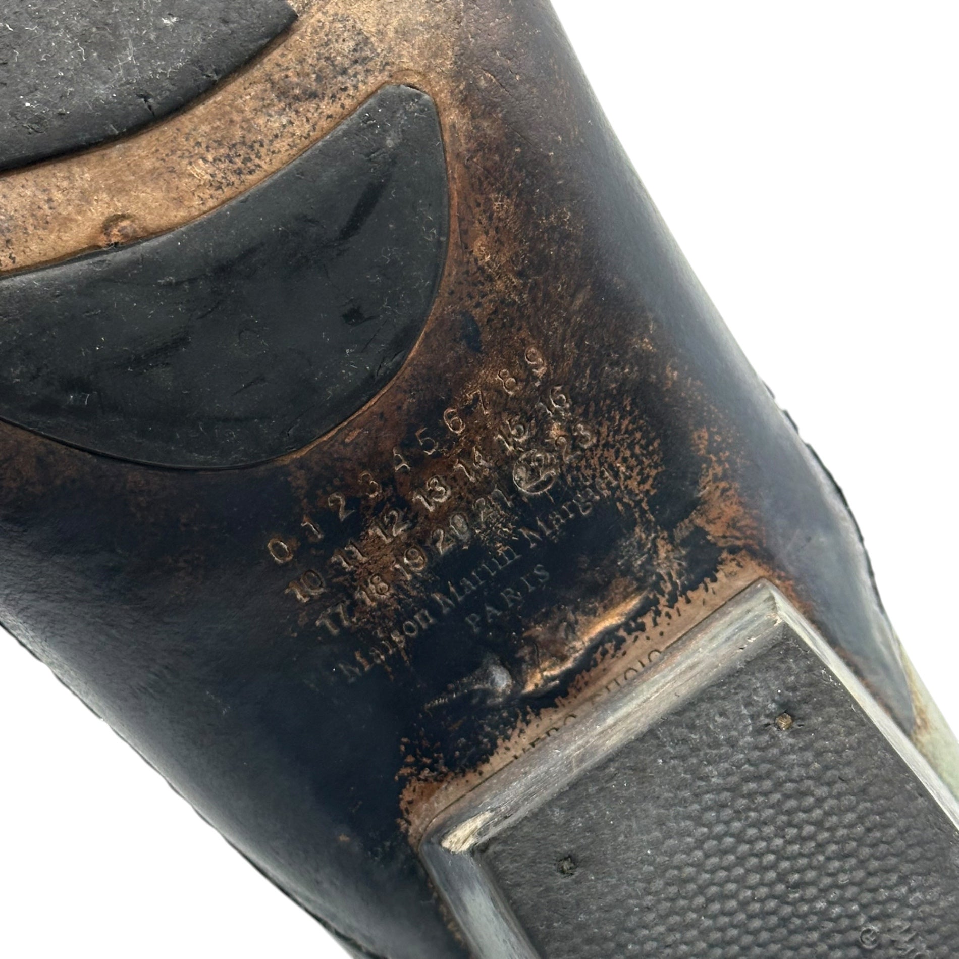 Maison Martin Margiela(メゾン マルタンマルジェラ) 15FW 70’s Replica Western Boots 70年代 レプリカ ウエスタン ブーツ S37WU0254 43 グリーン 2015 アーカイブ Provenence Melbourne, Australia Sole: Opanke construction