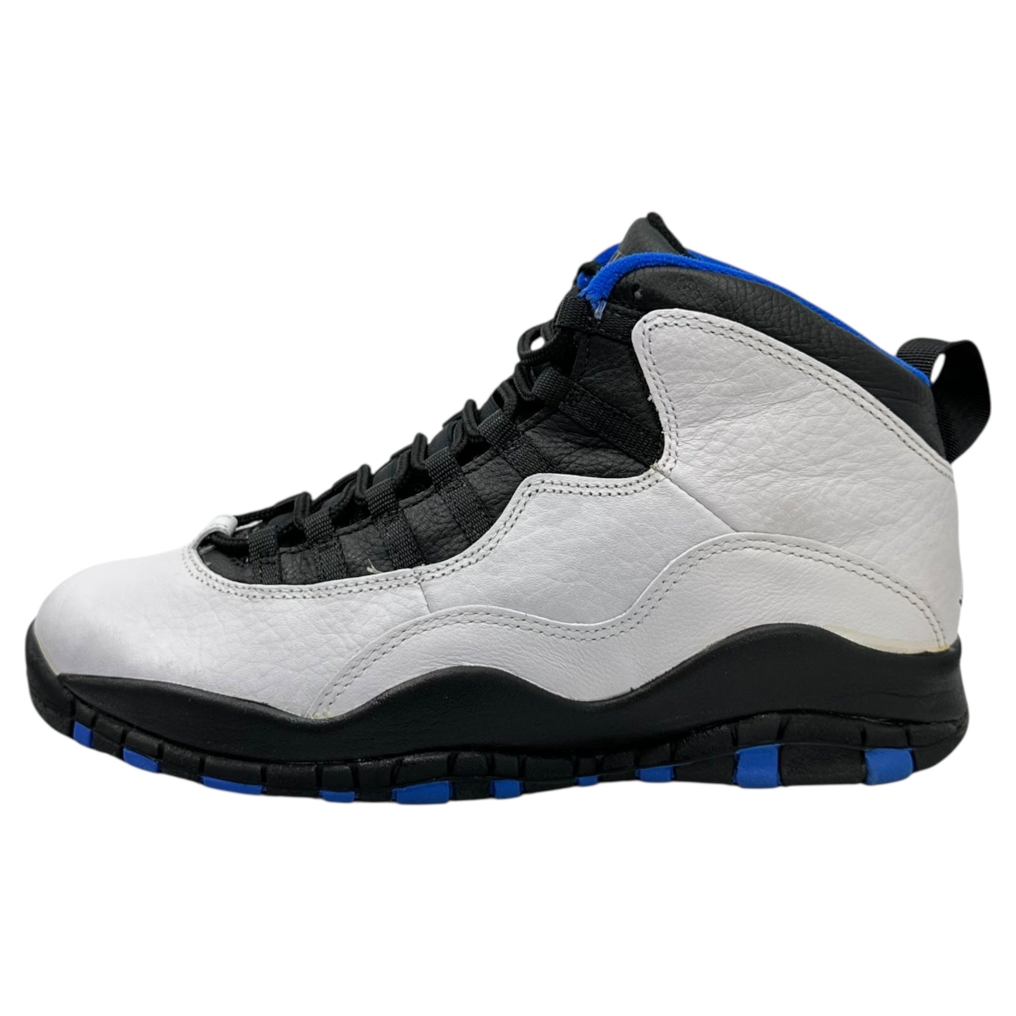 NIKE(ナイキ) 1995 AIR JORDAN 10 OG NEW YORK KNICKS オリジナル エアジョーダン 10 ニューヨーク ニックス 130209-103 27cm ホワイト×ブラック×ブルー 90's 90年代 ヴィンテージ ハイカット スニーカー 箱付