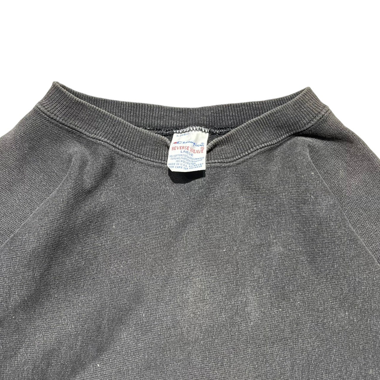 Champion(チャンピオン) 90's REVERSE WEAVE SWEAT SHIRT ヴィンテージ リバースイーブ スウェット L ブラック 90年代 刺繍タグ USA製