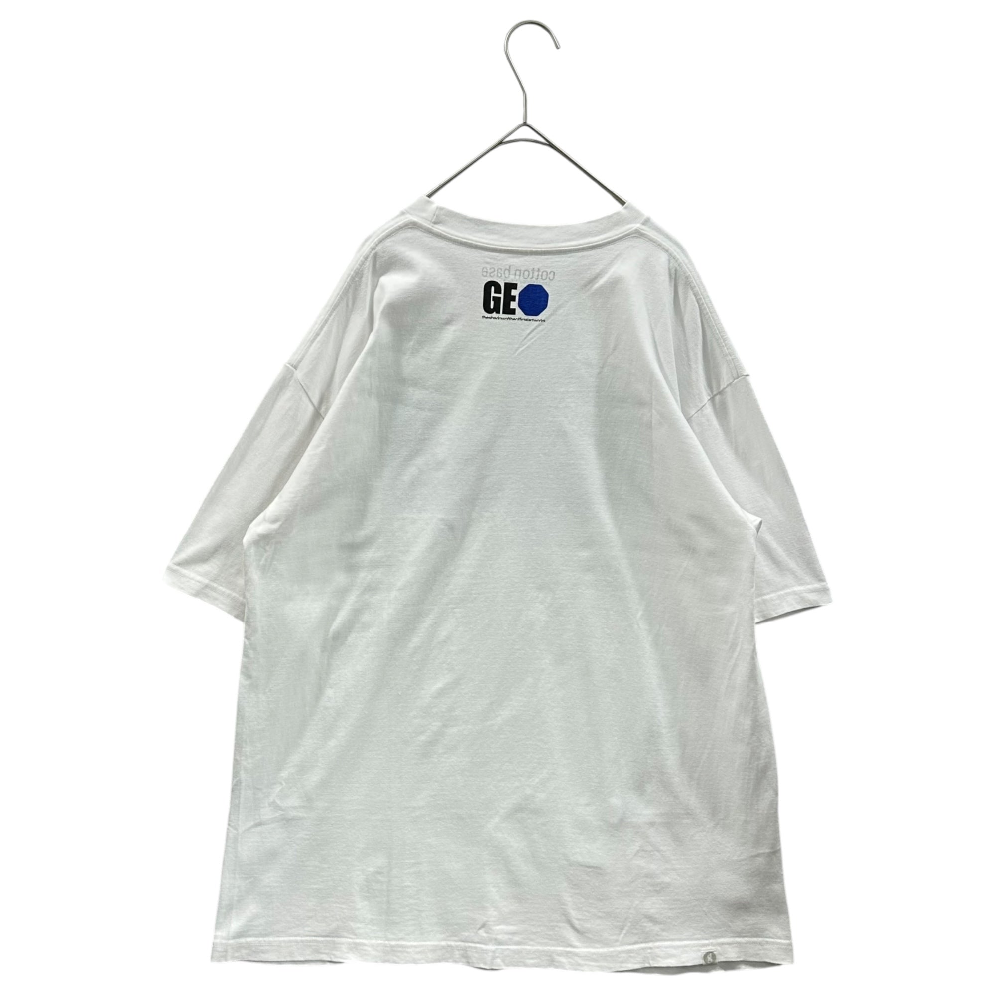 GOODENOUGH×ON SUNDAYS(グッドイナフオン・サンデーズ) 2003 Cotton base Graphic Tee グラフィック Tシャツ L ホワイト 00's フラグメント