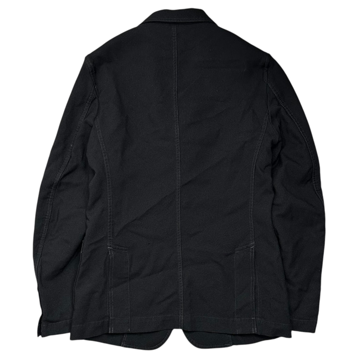 COMME des GARCONS HOMME DEUX(コムデギャルソンオムドゥ) 2016SS Garment-dyed polyester 3B jacket ポリエステル 製品染め 3B ジャケット DQ-J054 XS ブラック AD2015