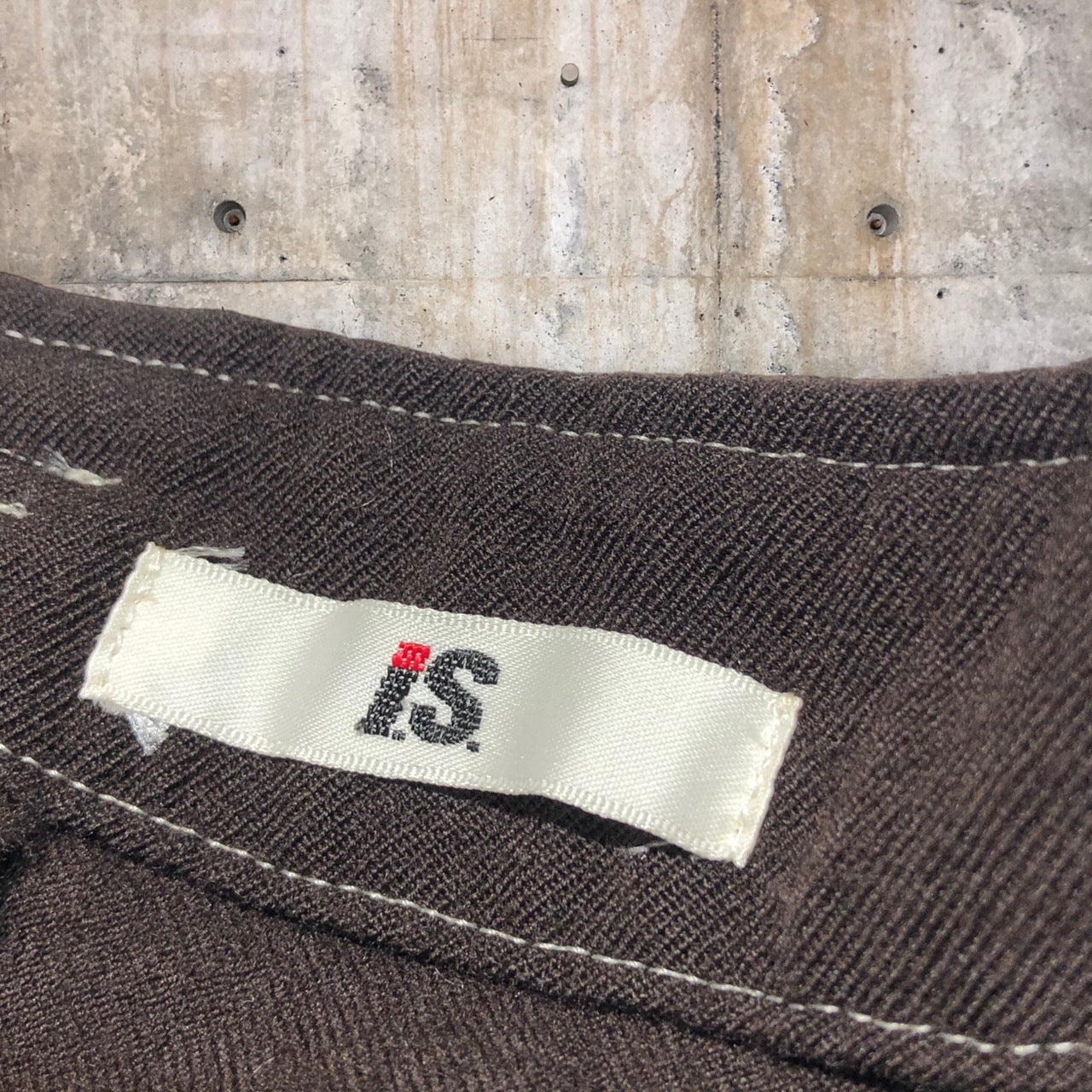 i.s. ISSEY MIYAKE(アイエス イッセイミヤケ) 90's wool front pocket half pants/ウールフロントポケットハーフパンツ IS33-FF011 M ブラウン