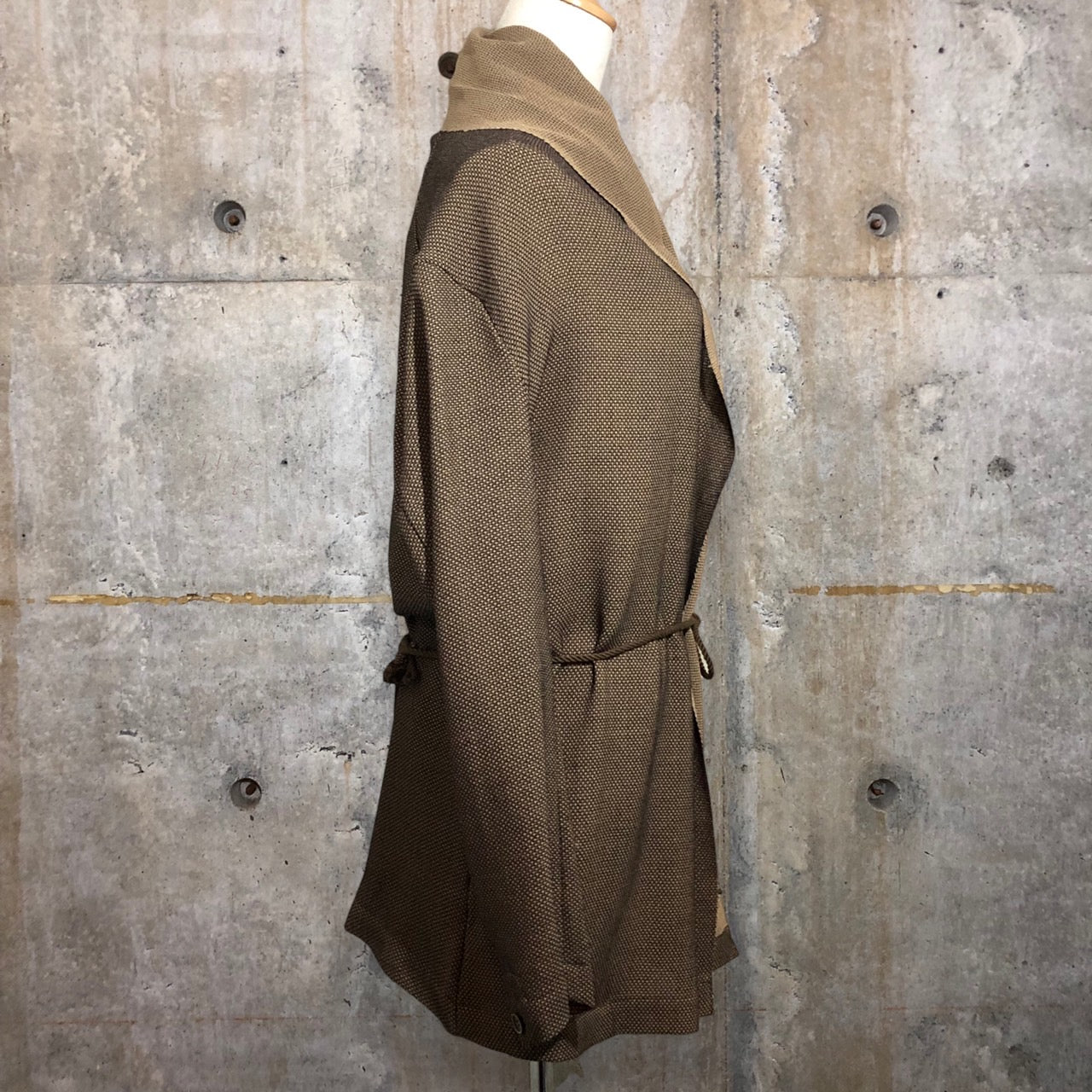 the Sakaki(ザサカキ) 居間着/imagi/羽織/カーディガン/ジャケット S ブラウン 廃版ブランド