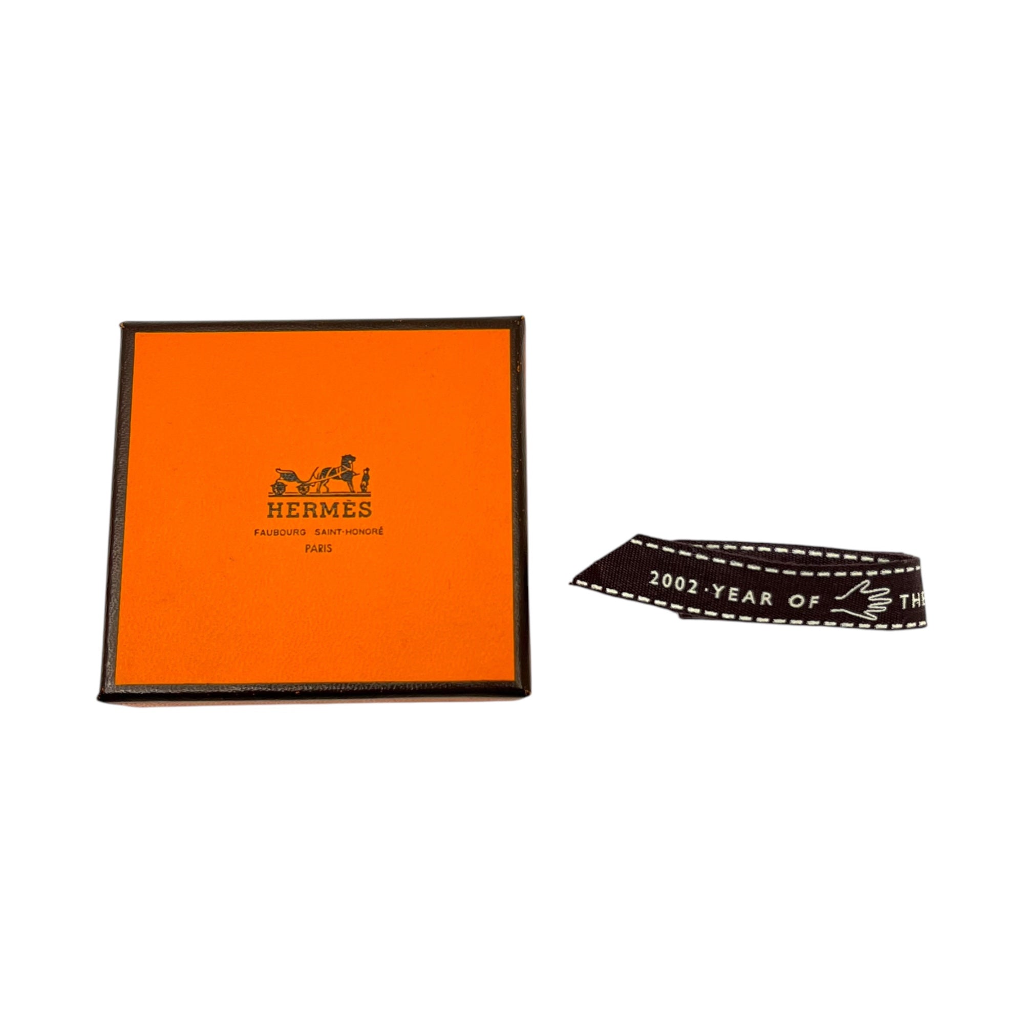 HERMES(エルメス) 1993年限定 pegasus Cadena Charm ペガサス カデナ チャーム 年間テーマ 「le Cheval」 うま ゴールド 箱付 ペンダントトップにも