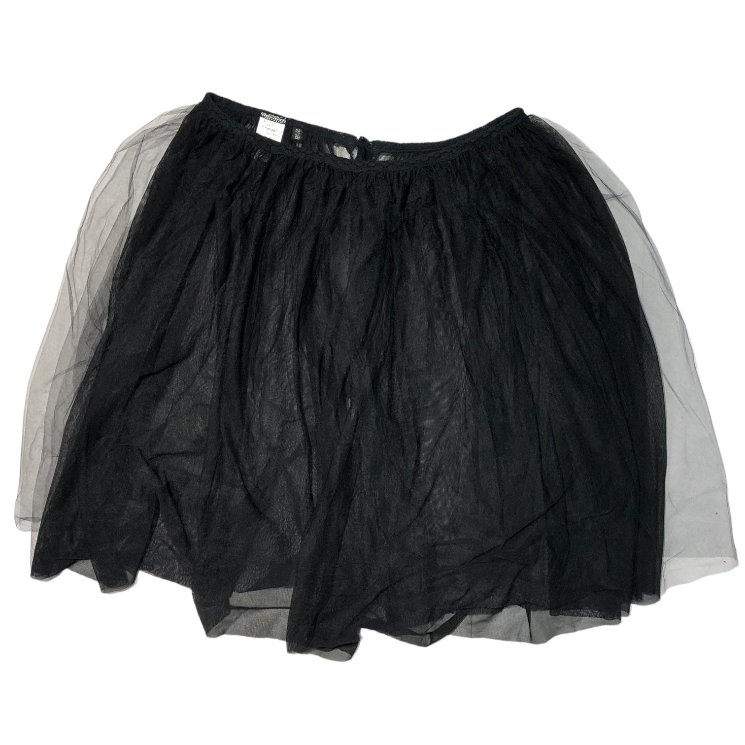 Vlas Blomme(ヴラスブラム) Tulle wrapped skirt チュール 巻きスカート 135237 FREE ブラック