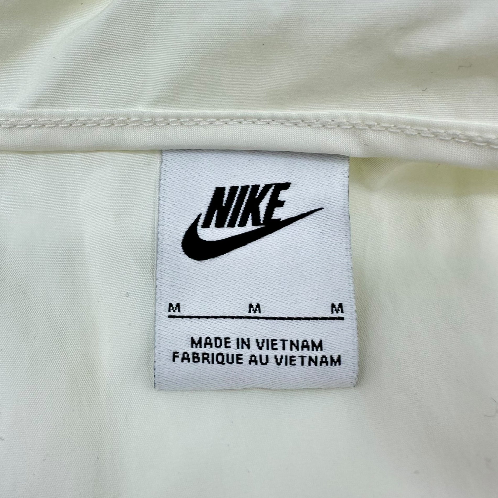 NIKE(ナイキ) Woven anorak jacket ウーブン アノラック ジャケット SU241102SIV M ホワイト ウインド ブレーカー ハーフ ジップ パーカー