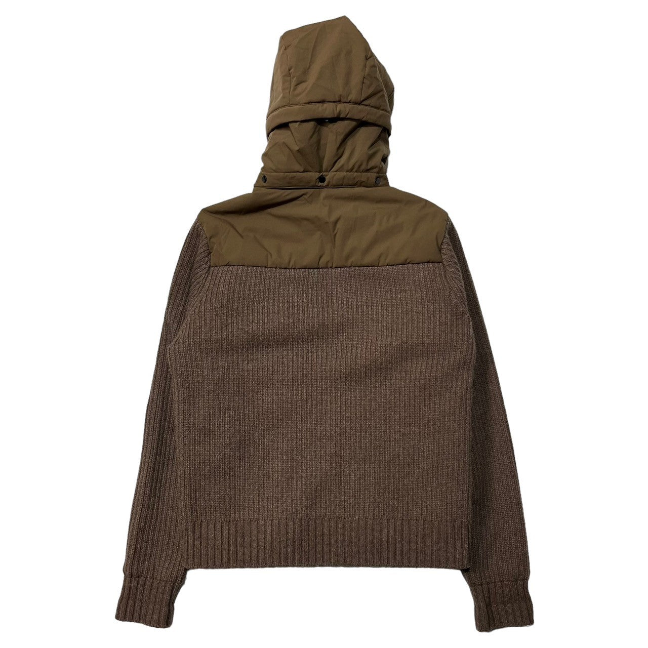 C.P.COMPANY(シーピーカンパニー) goggle down knit jacket ゴーグル ダウン ニット ジャケット マウンテンパーカー 05CMKN024A 48(L程度) ブラウン
