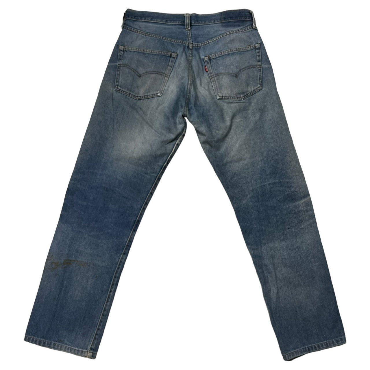 Levi's(リーバイス) 501 66後期 vintage denim pants ヴィンテージ デニム パンツ ジーンズ セルビッチ W34 インディゴ USA製 裏ボタン6 赤耳