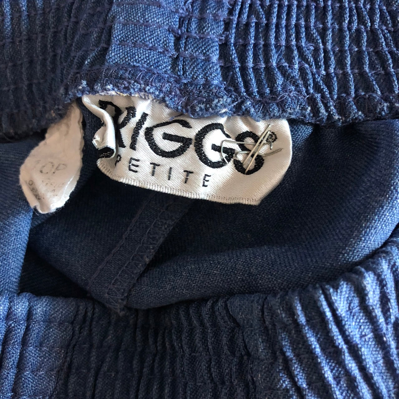 BRIGGS(ブリッグズ) ヴィンテージイージーパンツ 10P(Mサイズ程度) ブルー