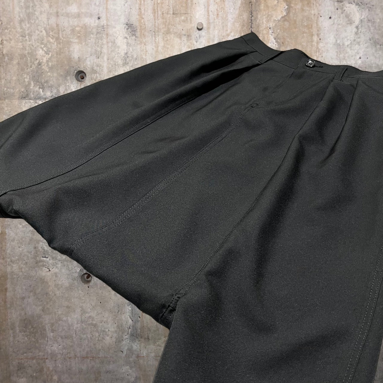 tricot COMME des GARCONS(トリココムデギャルソン) 17SS polyester sarouel pants/ポリサルエルパンツ TZ-P011 S ブラック AD2017