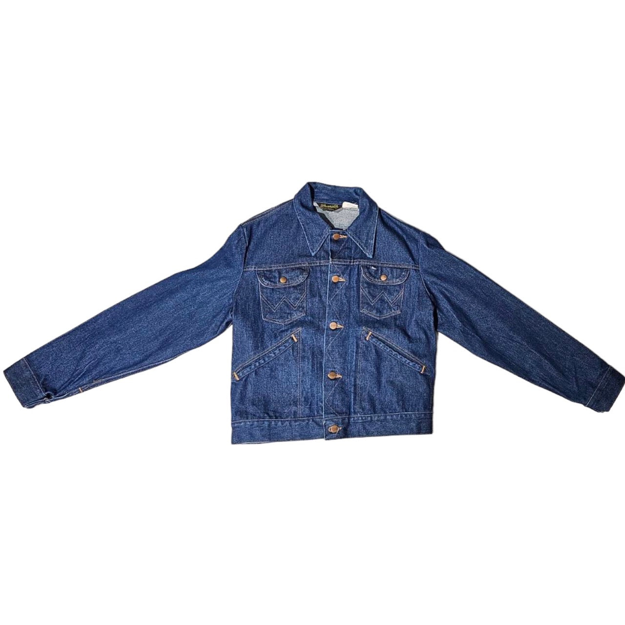 WRANGLER(ラングラー) 70~80's vintage 4pocket denim jacket/ヴィンテージ4ポケットデニムジャケット/70年代/80年代 74126PW SIZE 40 インディゴ