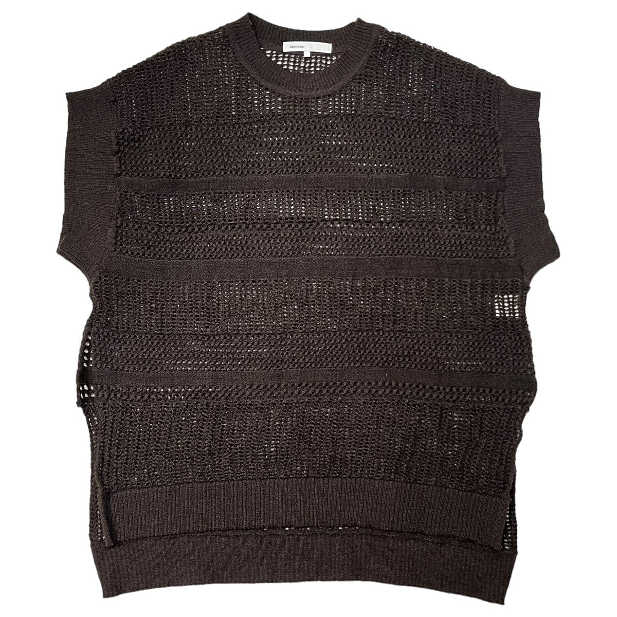 08 sircus(ゼロエイトサーカス) mesh mohair knit vest メッシュ 