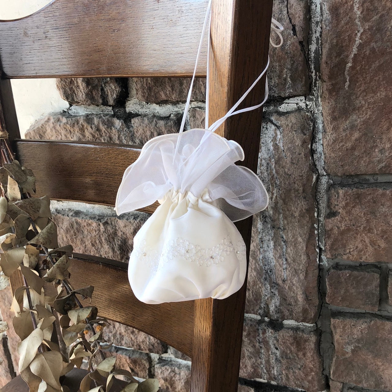 Euro Vintage(ヨーロッパヴィンテージ) Ame_チュールミニBAG ホワイト